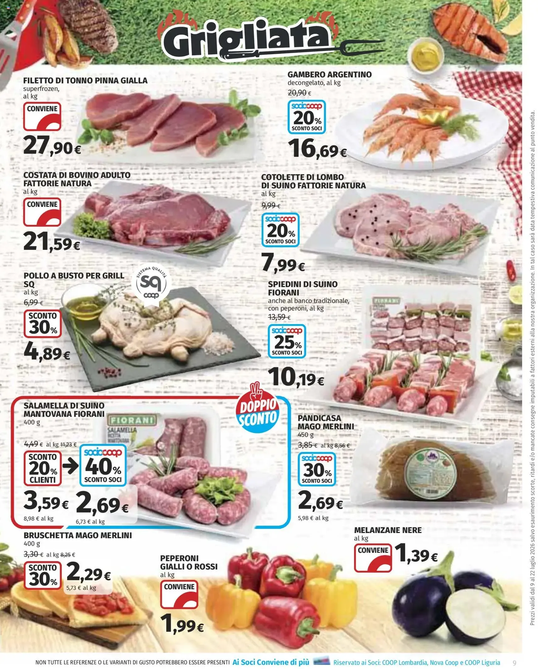 COOP volantino - volantino valido dal 09/07/2026 pagina 9 di 24