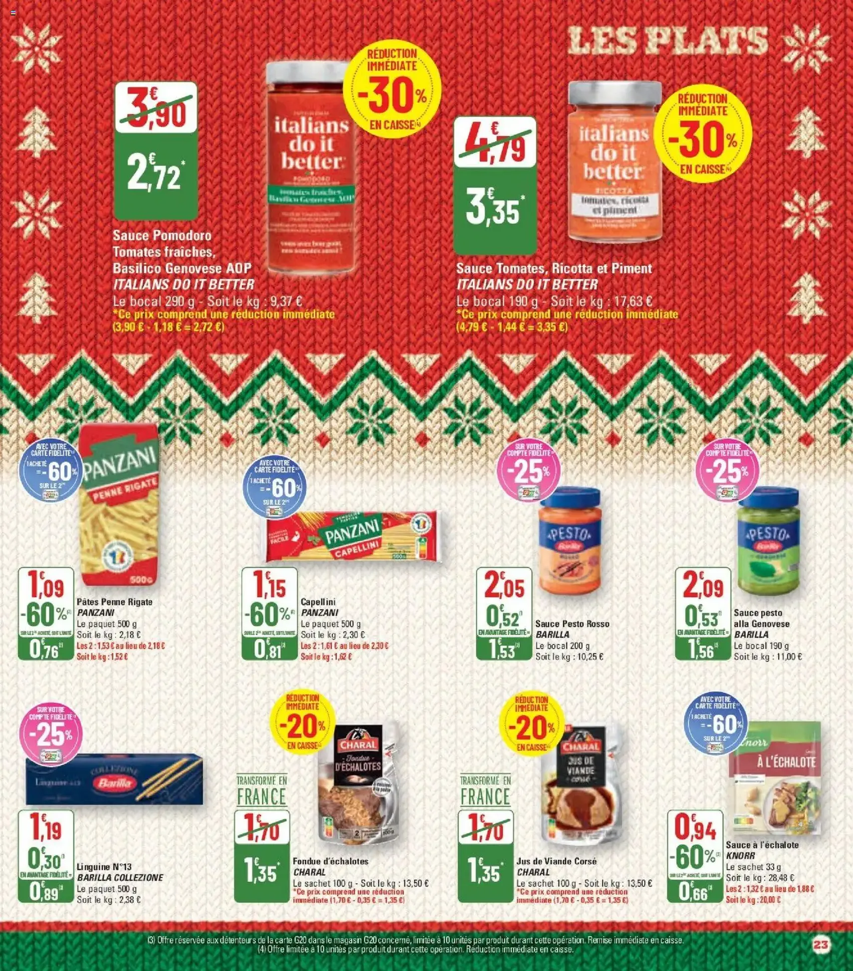 G20 Supermarchés catalogue - brochure valable à partir du 17/12/2025, page 23 sur 37