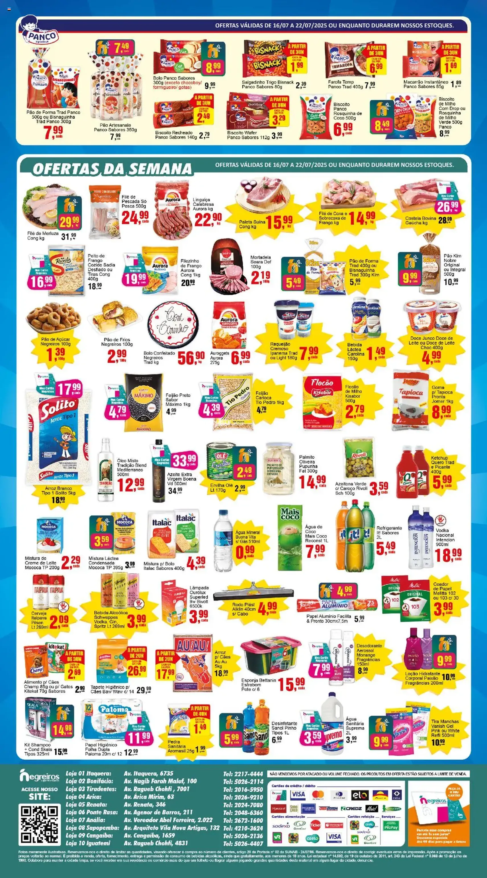 Negreiros - Ofertas da semana - folheto válido a partir de 16/07/2025 página 2 de 2