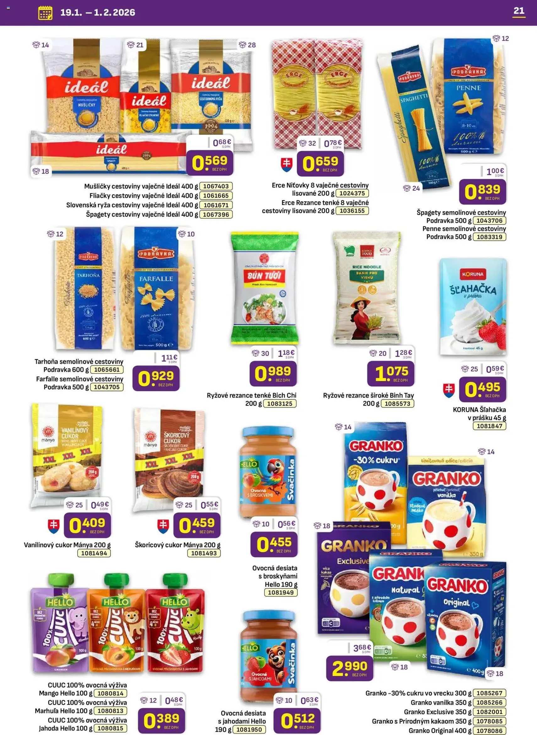 Libex leták - platný leták od 19.01.2026 strana 21 z 32