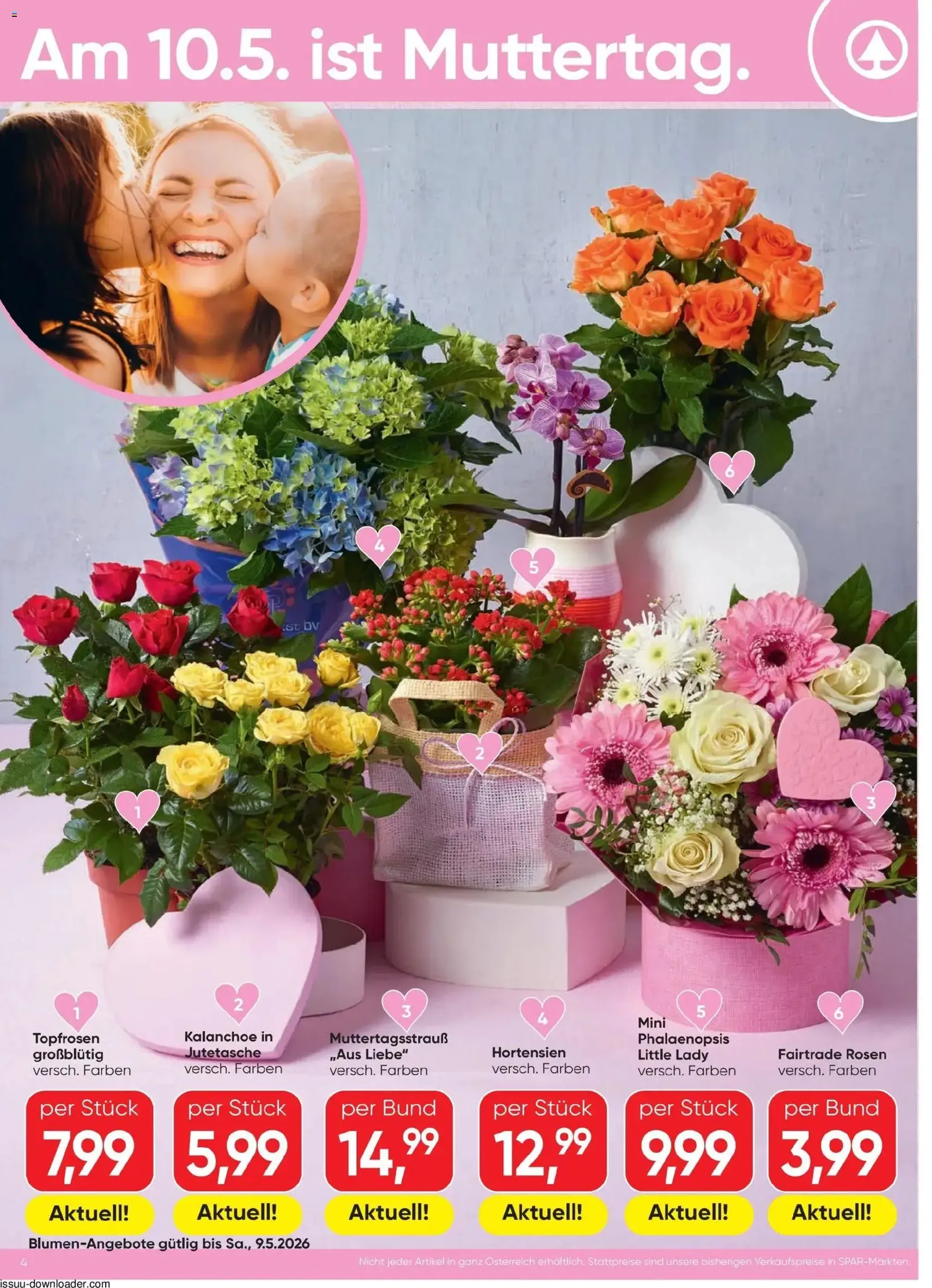 Spar - Flugblatt - Gültiger Prospekt ab 07.05.2026, Seite 4 von insgesamt 20