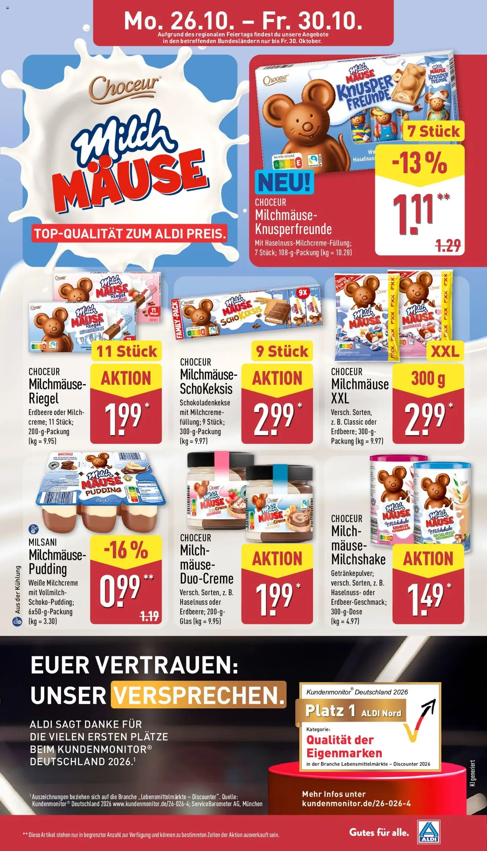 Aldi Prospekt - Gültiger Prospekt ab 26.10.2026, Seite 9 von insgesamt 46
