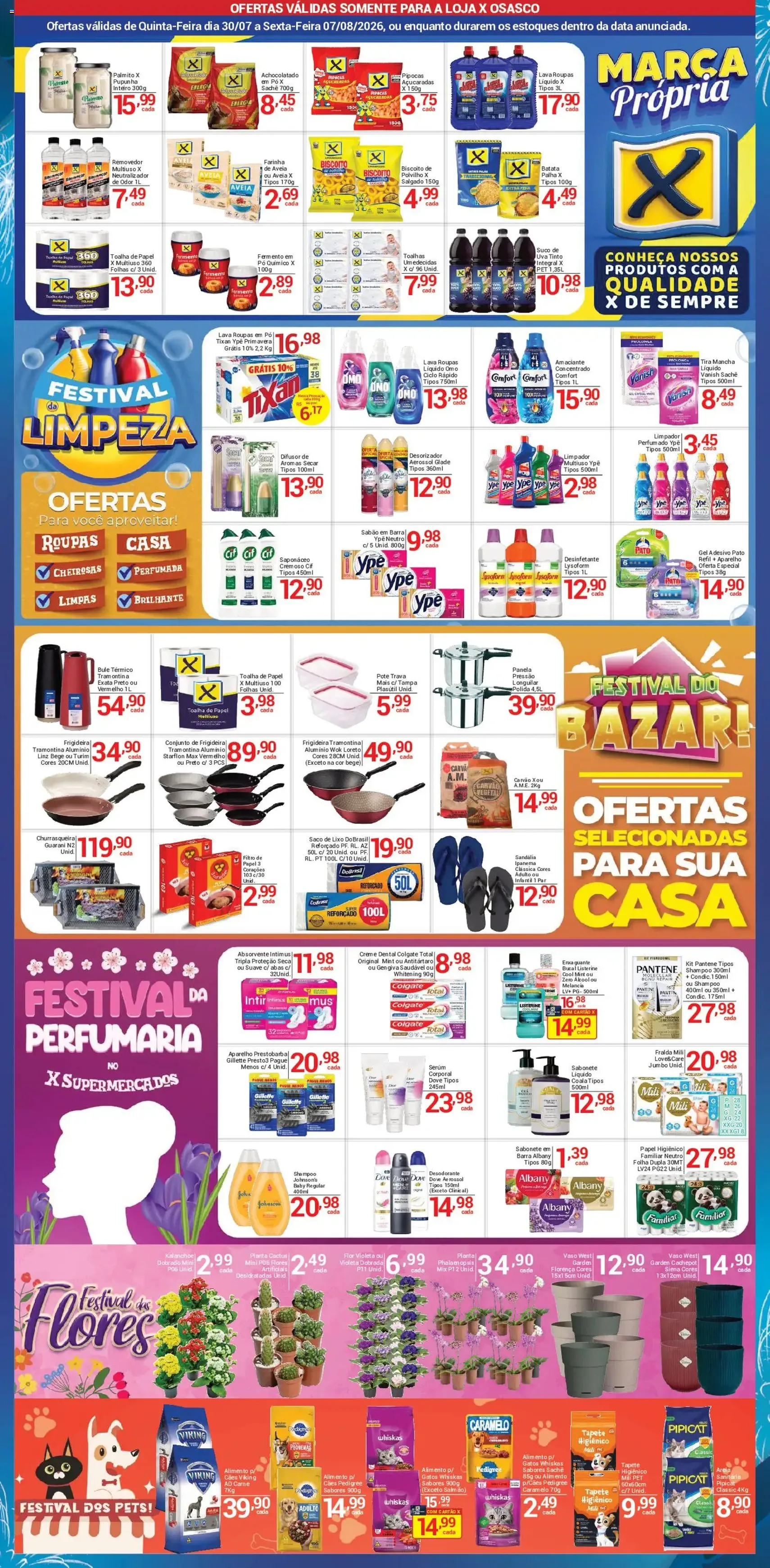 X Supermercados - Ofertas da semana - folheto válido a partir de 30/07/2026 página 3 de 4