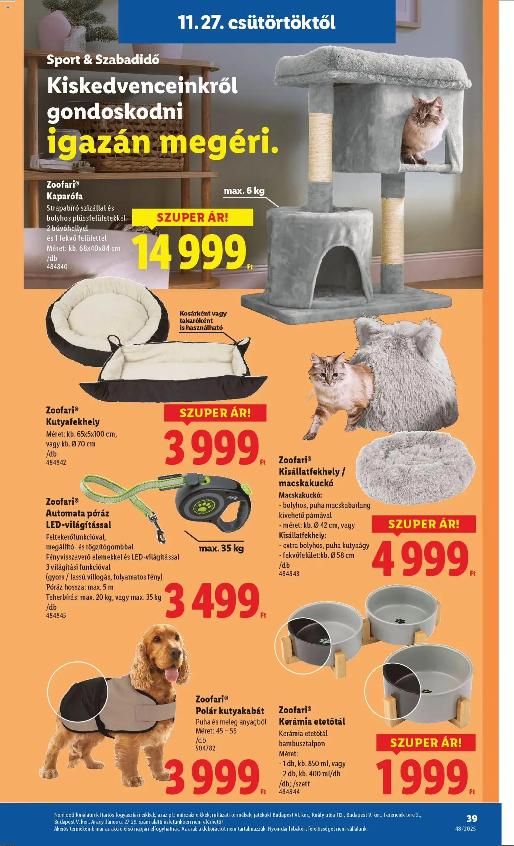 Lidl Akciós újság - 2025.11.27. érvényes szórólap 39 oldal 68 oldalból