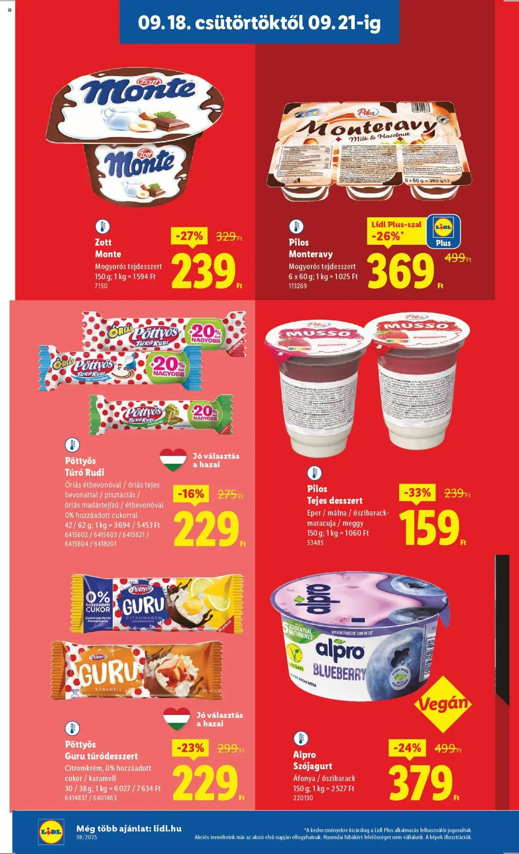 Lidl Akciós újság - 2025.09.18. érvényes szórólap 16 oldal 74 oldalból