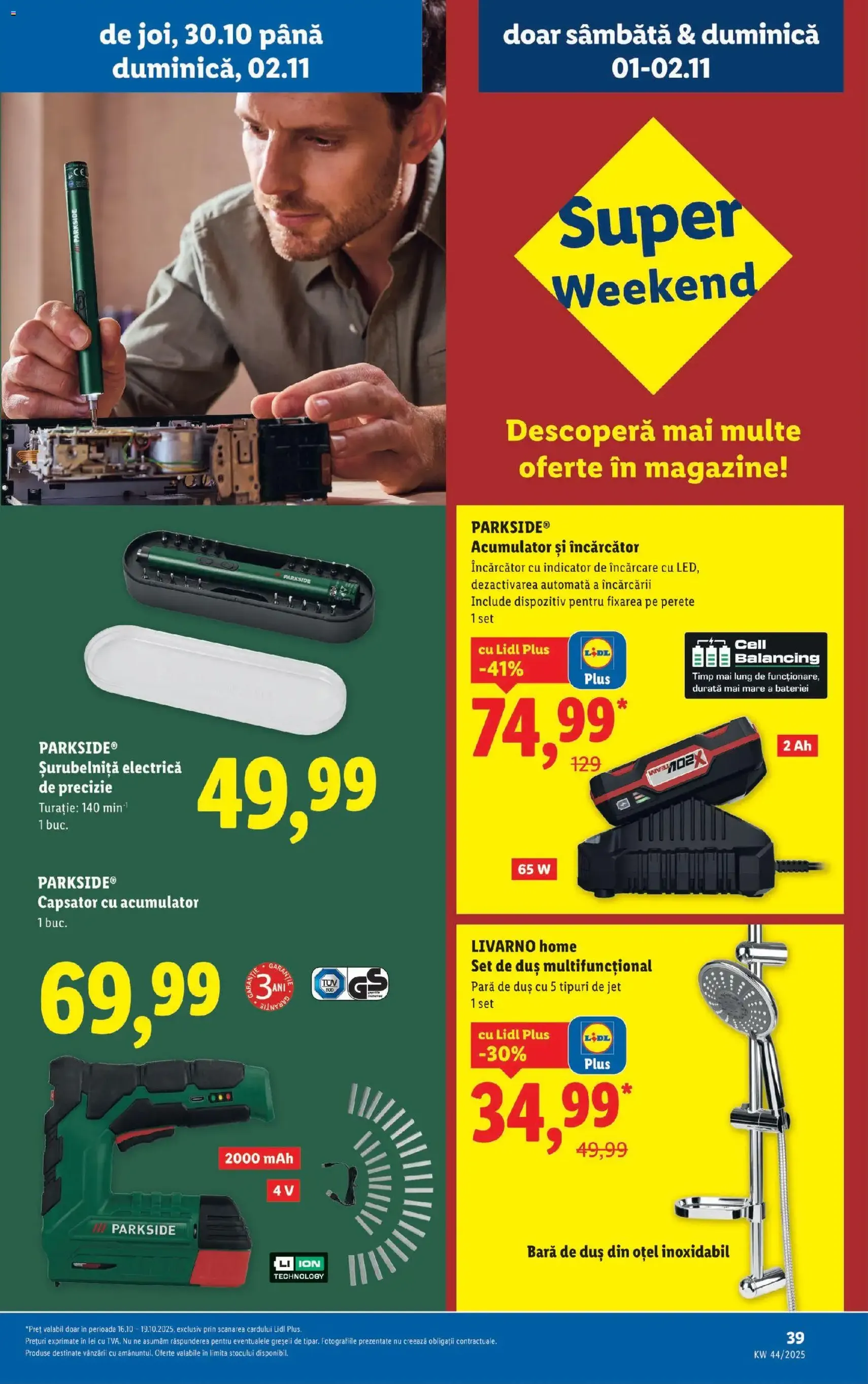Catalog Lidl - cataloage valabile începând cu 27.10.2025 pagina 39 din 40 Catalog Lidl - cataloage valabile începând cu 27.10.2025 pagina 39 din 40