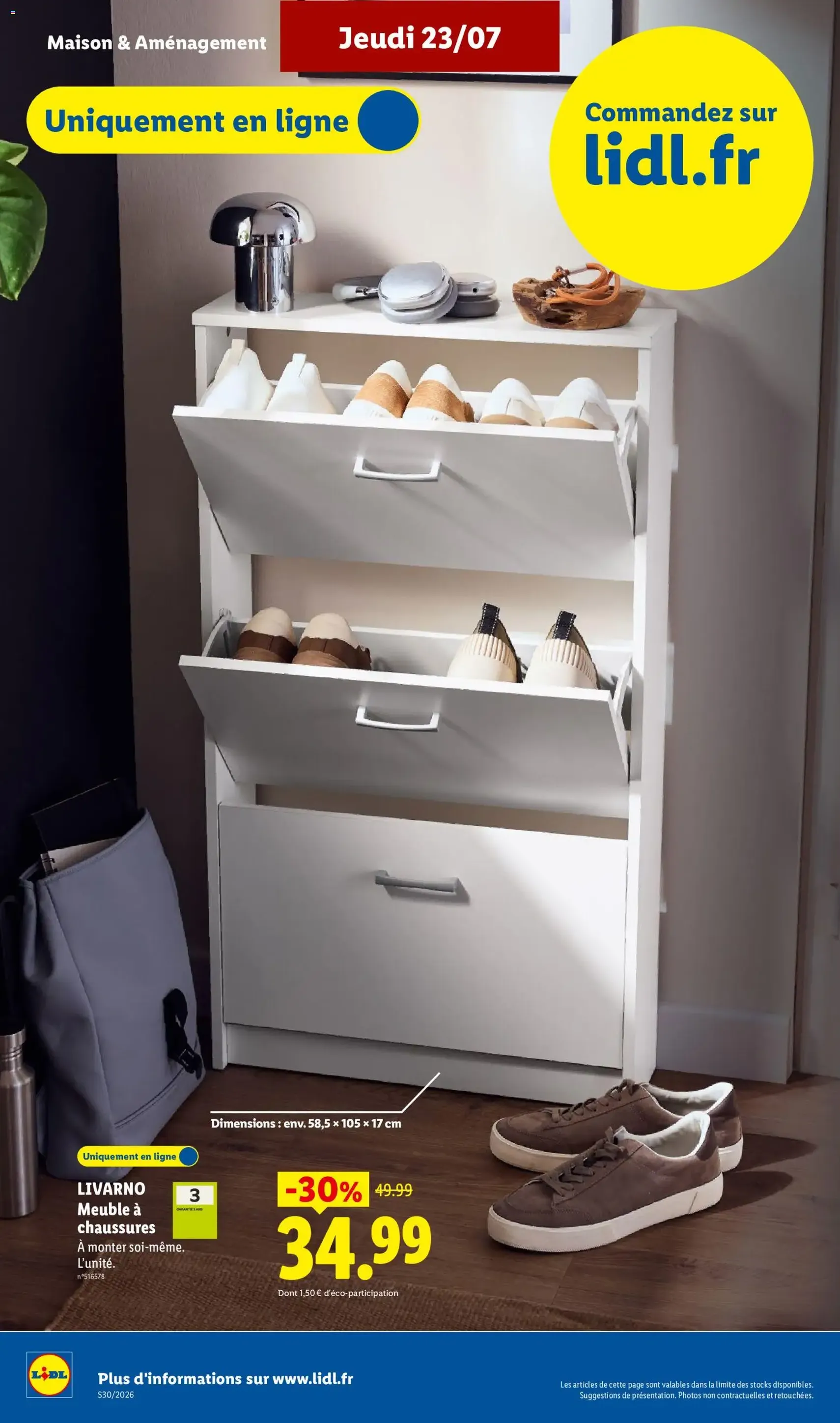 LIDL catalogue - brochure valable à partir du 23/07/2026, page 40 sur 64