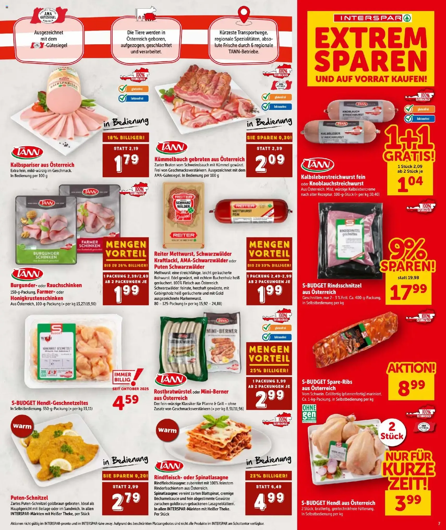 Interspar - Flugblatt - Gültiger Prospekt ab 12.03.2026, Seite 7 von insgesamt 20