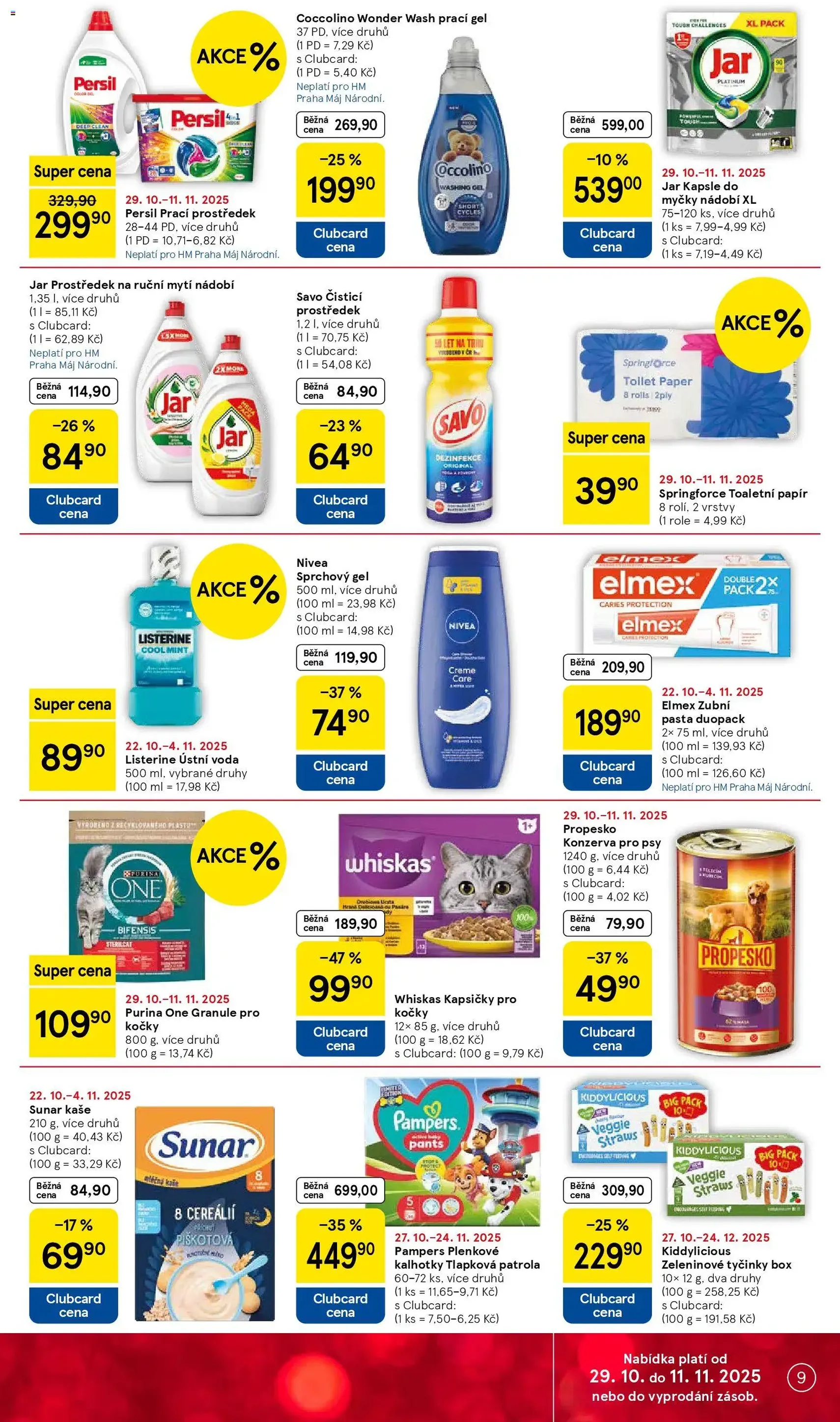 Tesco leták - Hypermarket - platný leták od 29.10.2025 strana 9 z 31 Tesco leták - Hypermarket - platný leták od 29.10.2025 strana 9 z 31