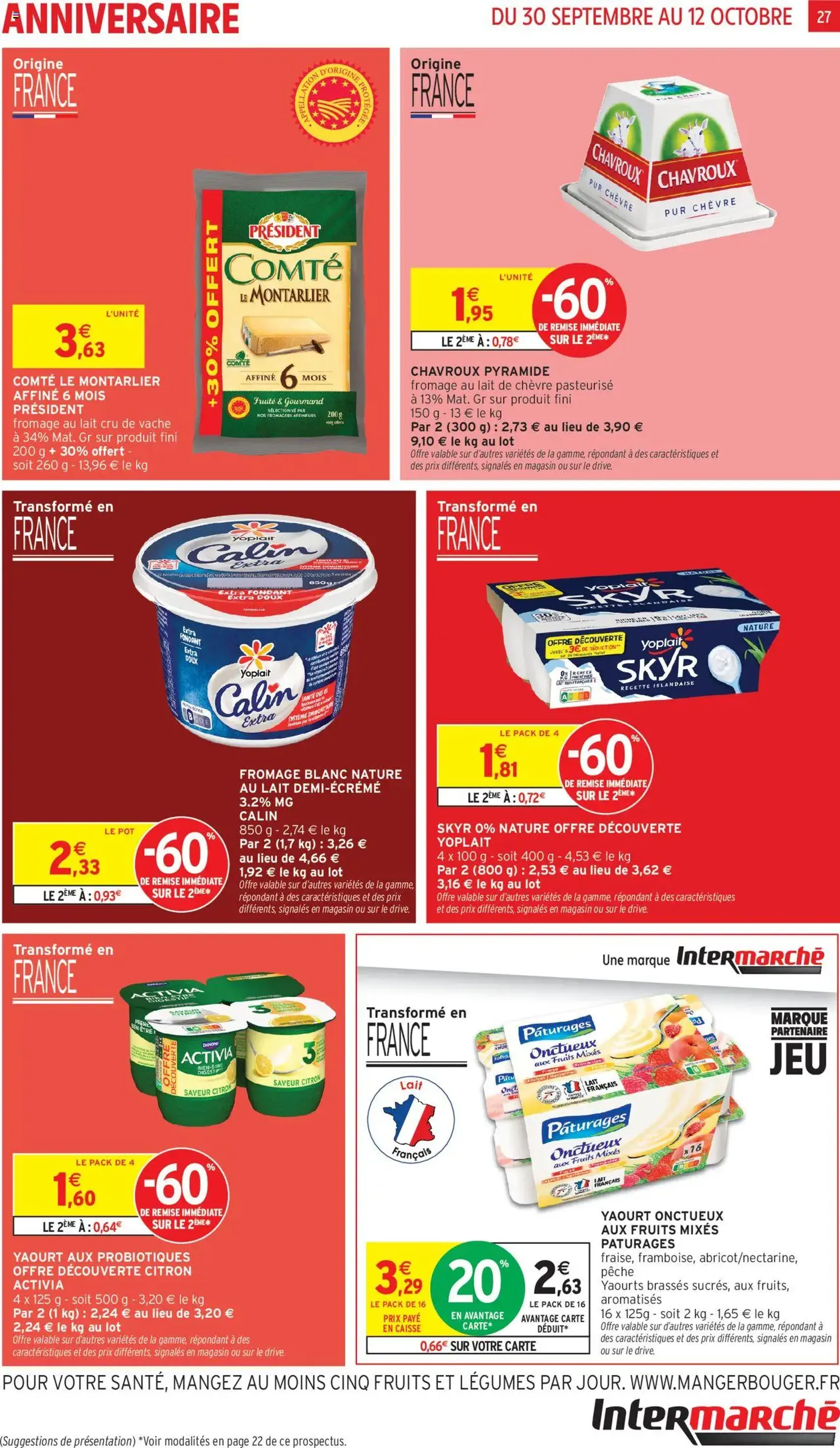 Intermarché - C'est encore notre très gros anniversaire - brochure valable à partir du 30/09/2025, page 27 sur 52