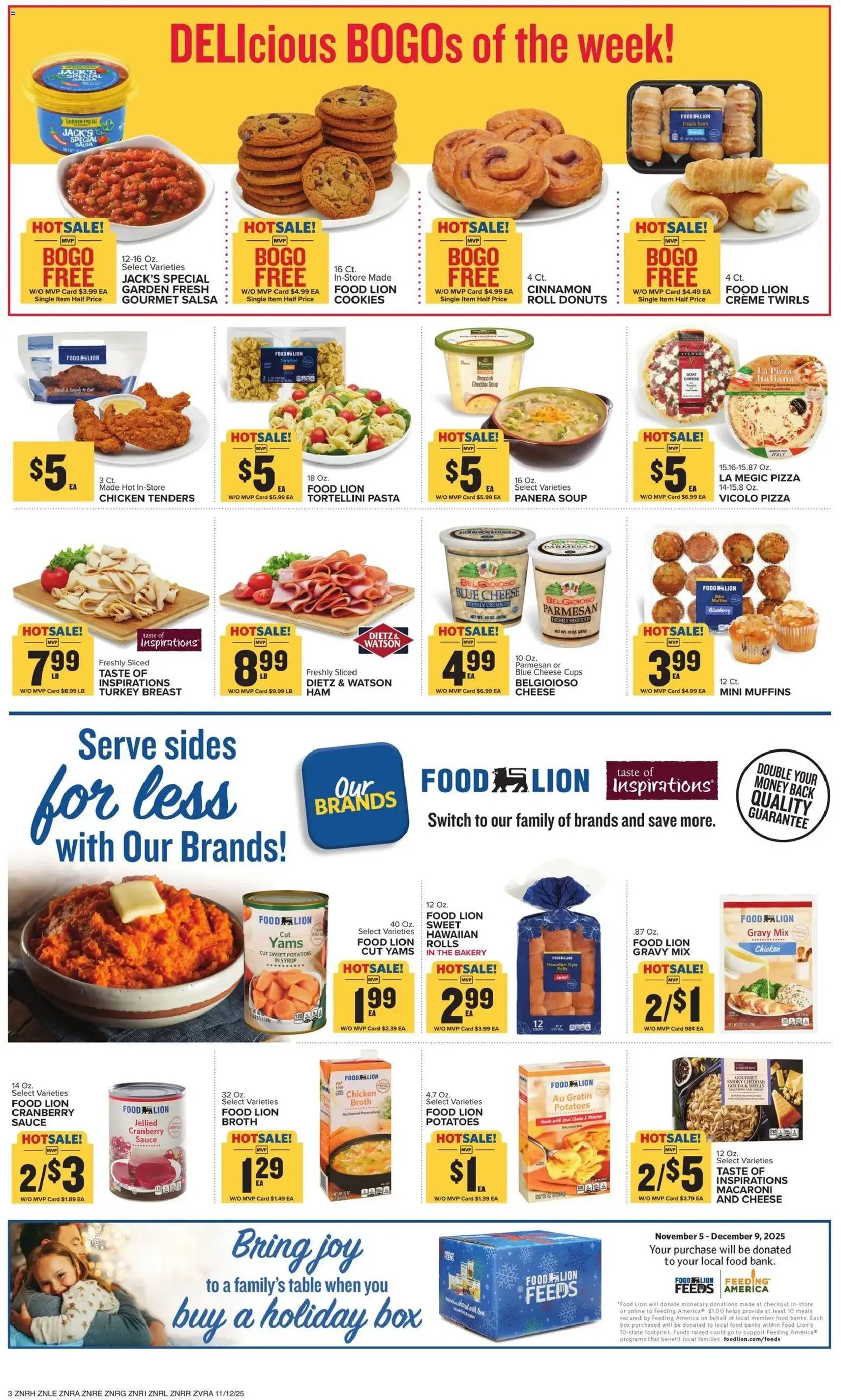 Food Lion Weekly Ad - valid flyer from 11/12/2025, page 5 of 14