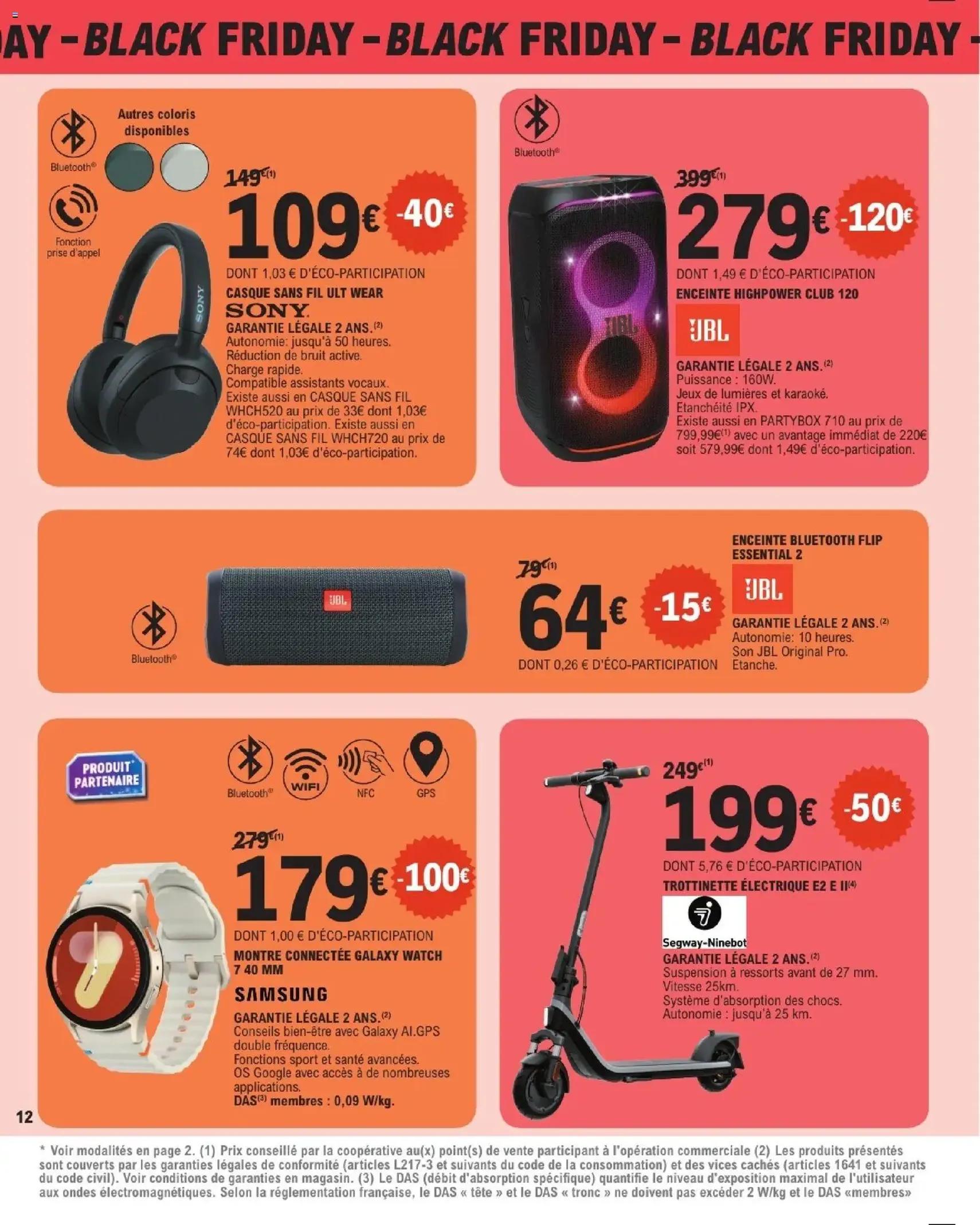 E.Leclerc Black Friday - brochure valable à partir du 21/11/2025, page 12 sur 20