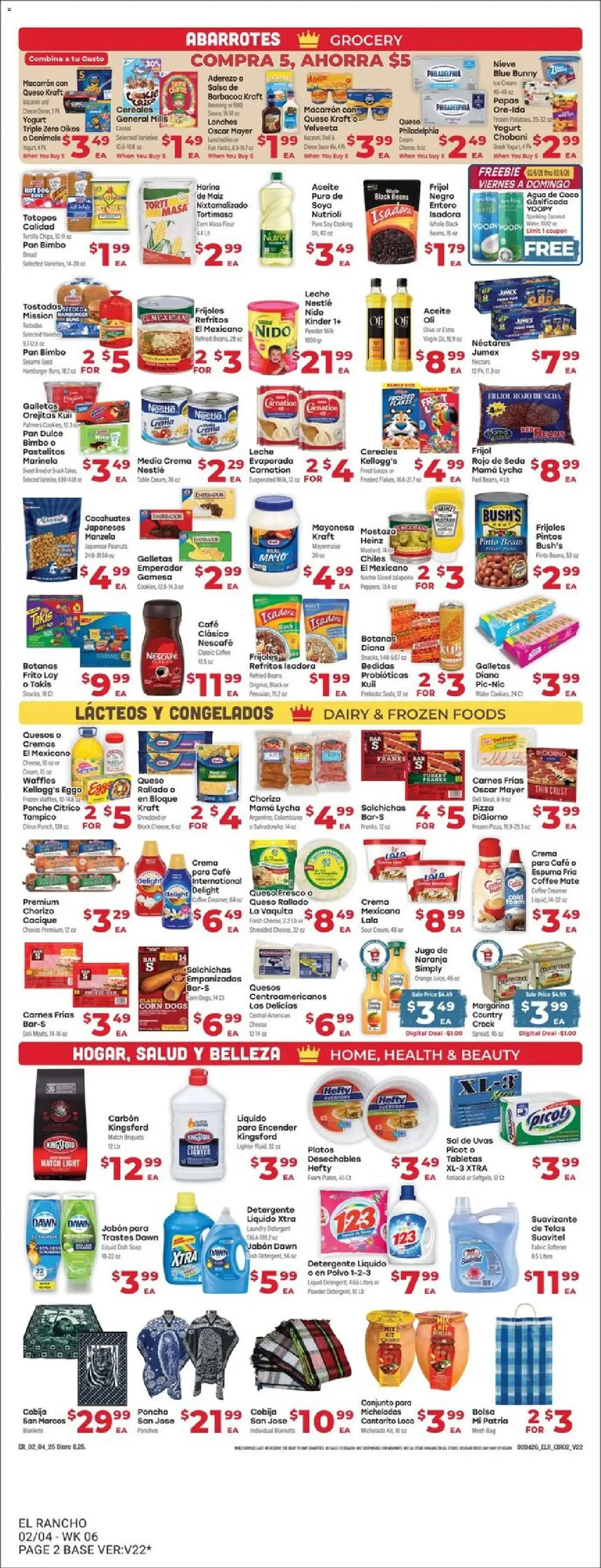 El Rancho - Weekly Ad - valid flyer from 02/04/2026, page 2 of 4