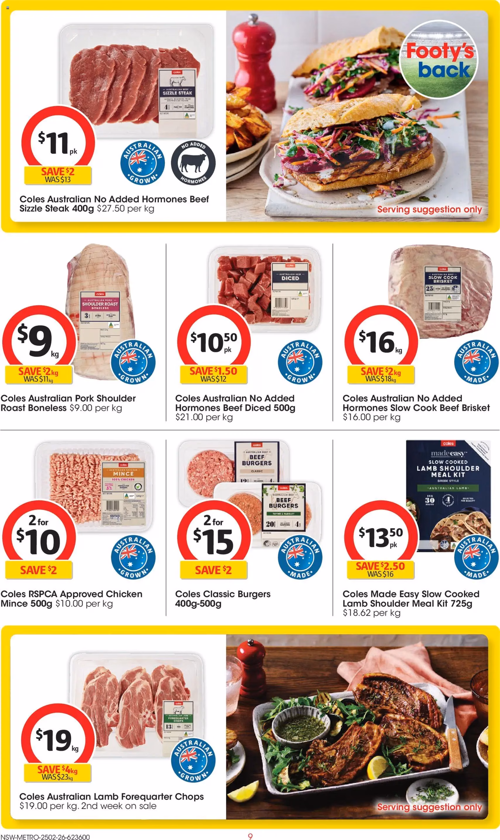 Coles Catalogue - valid flyer from 25/02/2026, page 9 of 43