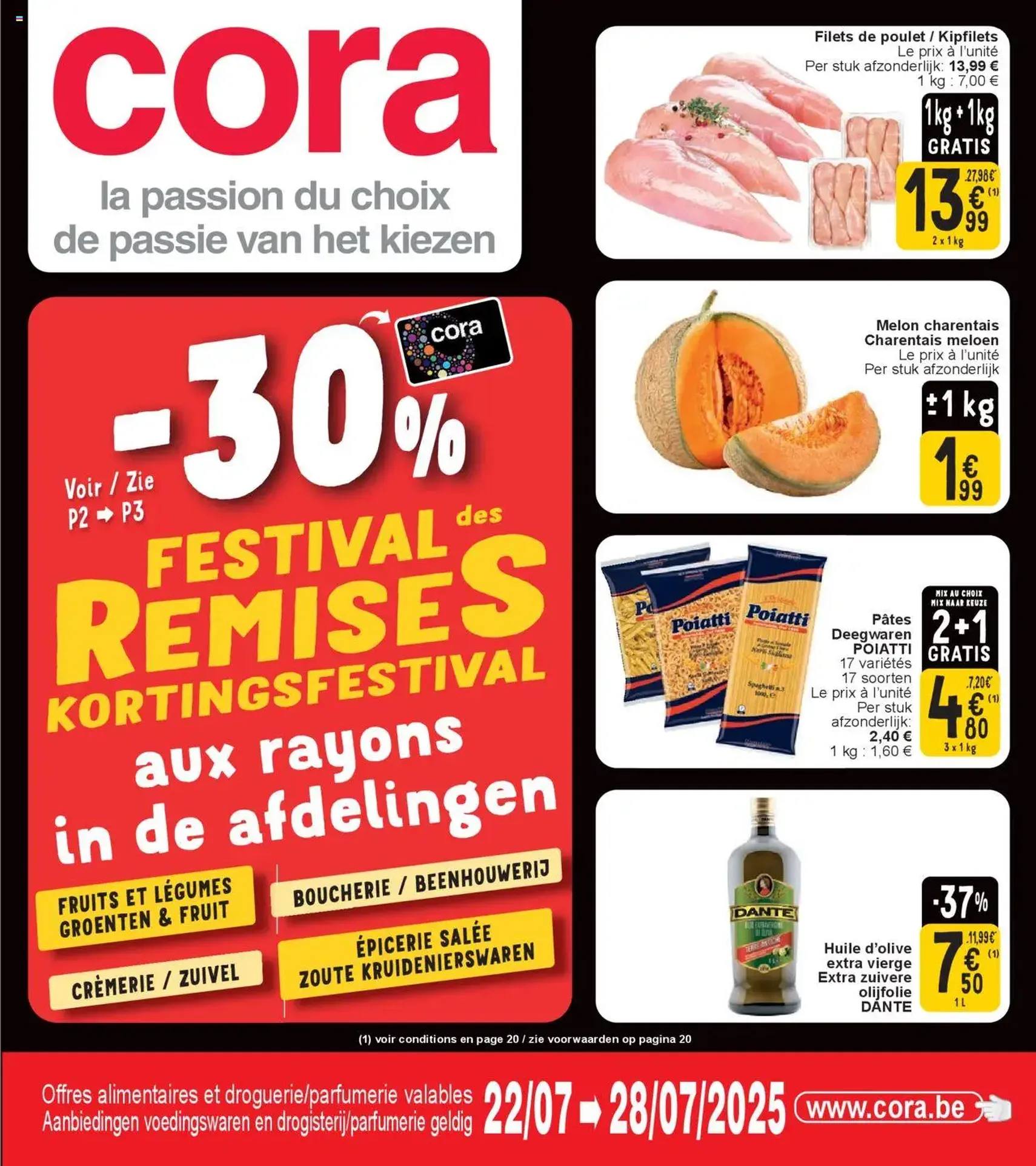 Cora folder week 30 - geldige folder vanaf 22/07/2025 pagina 1 van 20