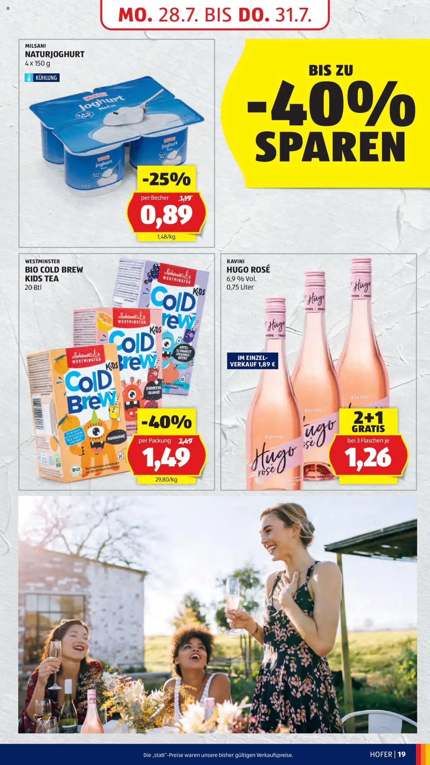 Hofer Flugblatt - Gültiger Prospekt ab 25.07.2025, Seite 21 von insgesamt 41 Hofer Flugblatt - Gültiger Prospekt ab 25.07.2025, Seite 21 von insgesamt 41