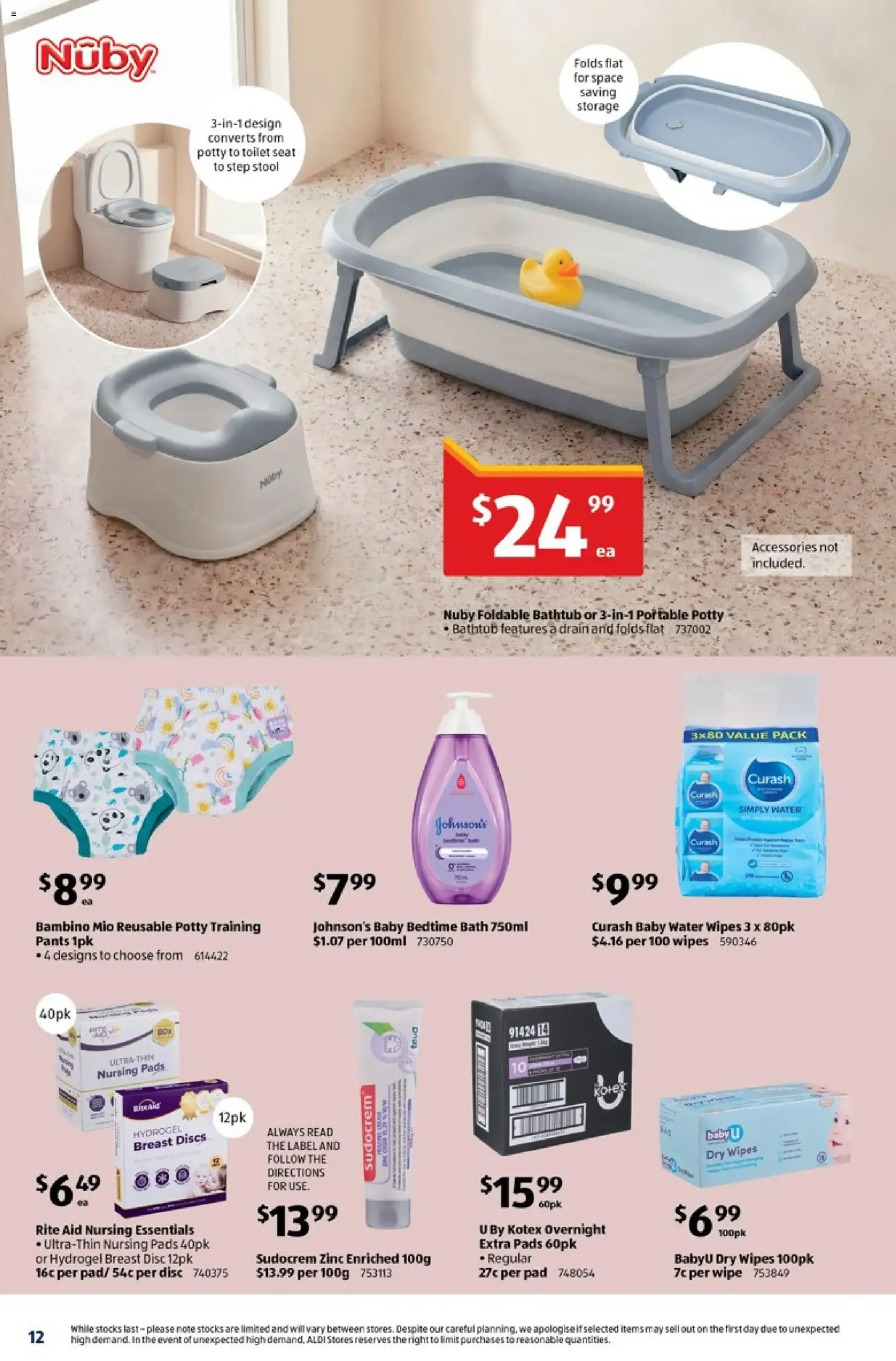 Aldi catalogue Special Buys - valid flyer from 01/07/2026, page 12 of 20