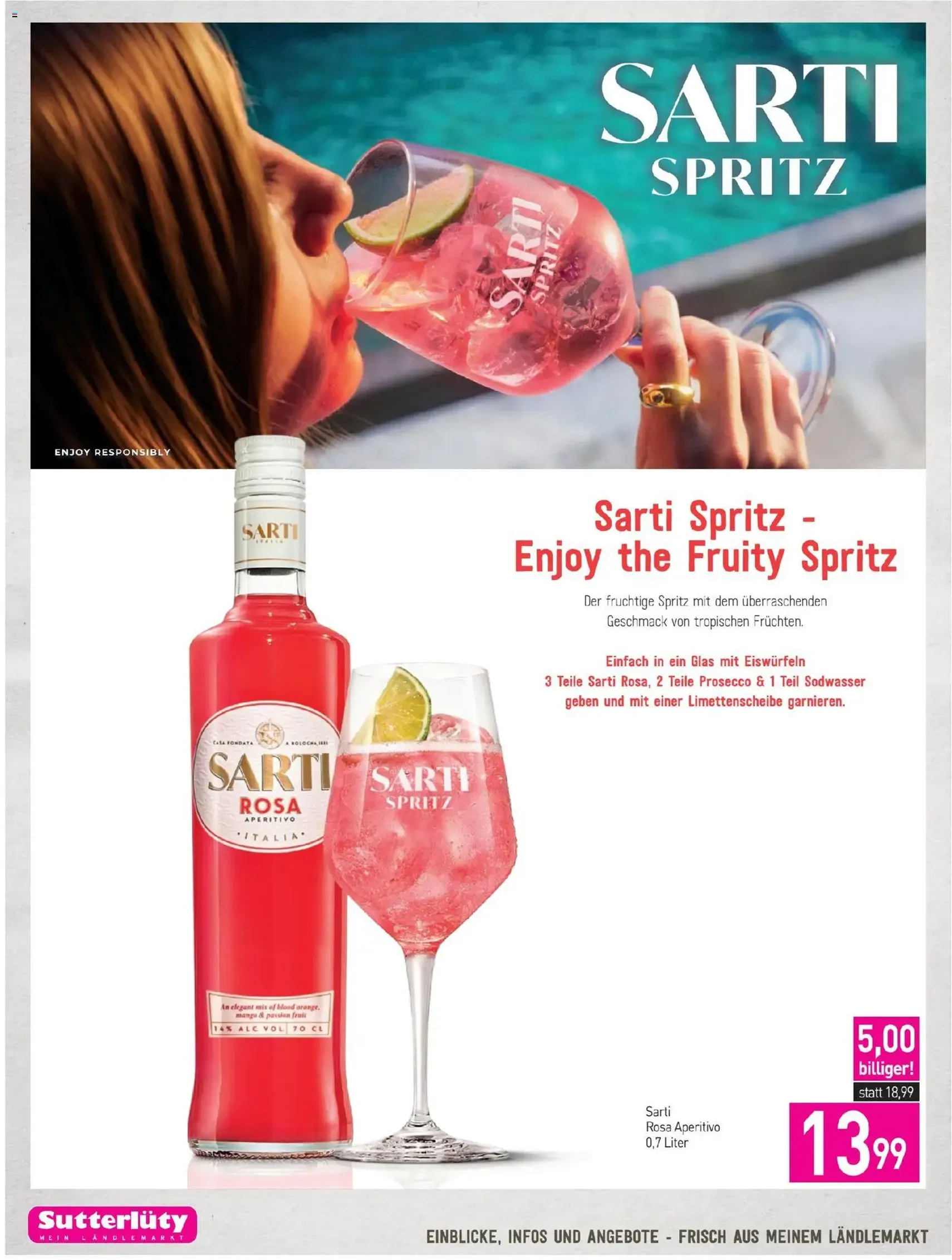 Sutterlüty Flugblatt - Gültiger Prospekt ab 25.06.2026, Seite 14 von insgesamt 20