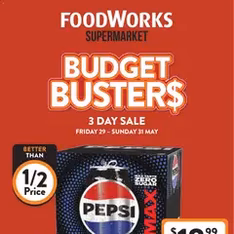 Foodworks catalogue - Flyer preview valid from 25/05/2026