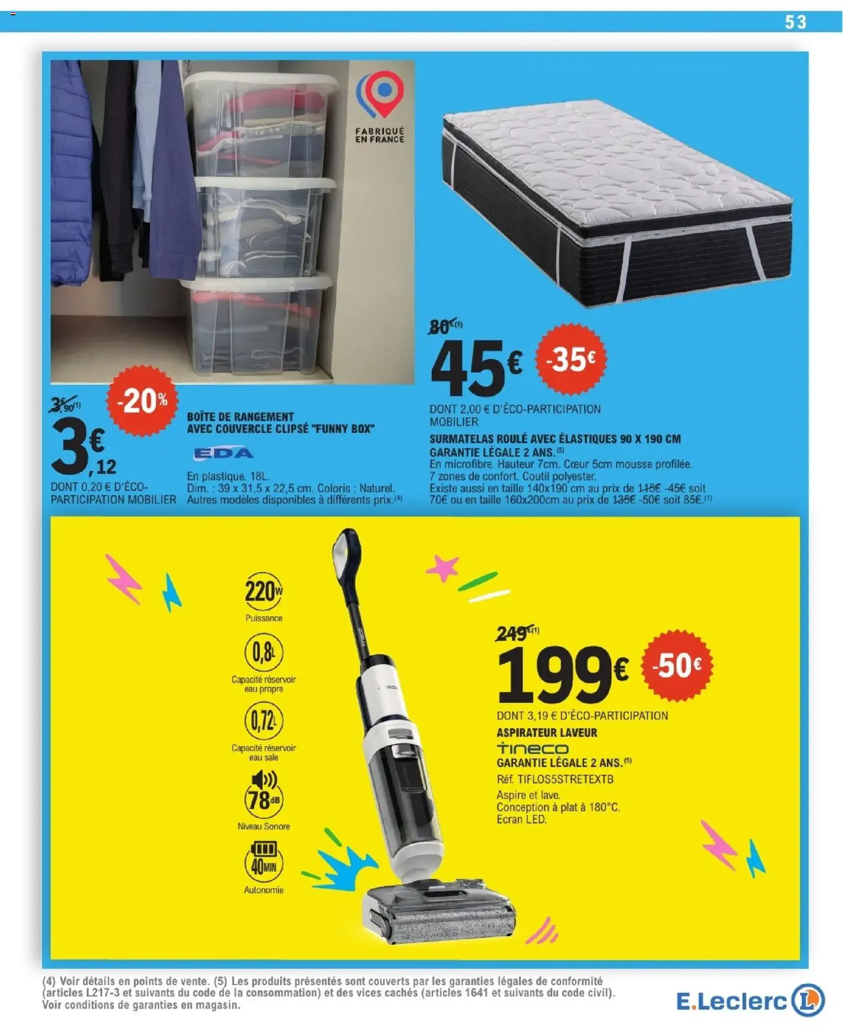 E.Leclerc catalogue - brochure valable à partir du 01/09/2026, page 53 sur 56