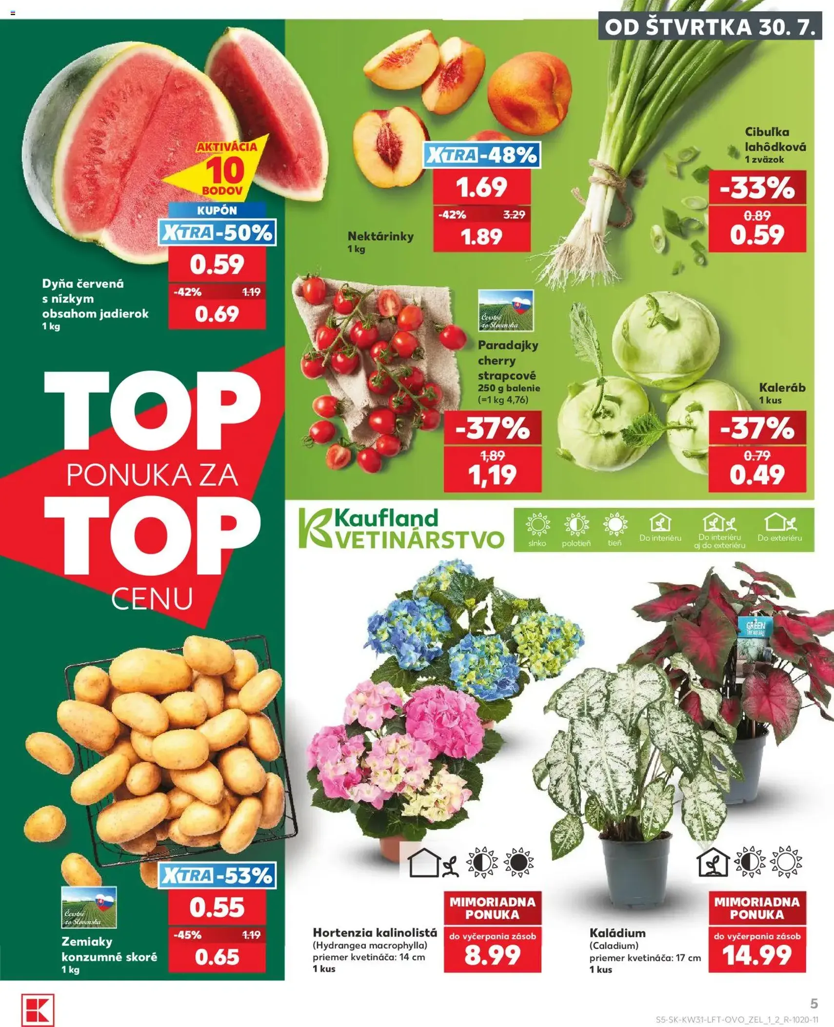 Kaufland SK akciós újság - 2026.07.30. érvényes szórólap 5 oldal 74 oldalból