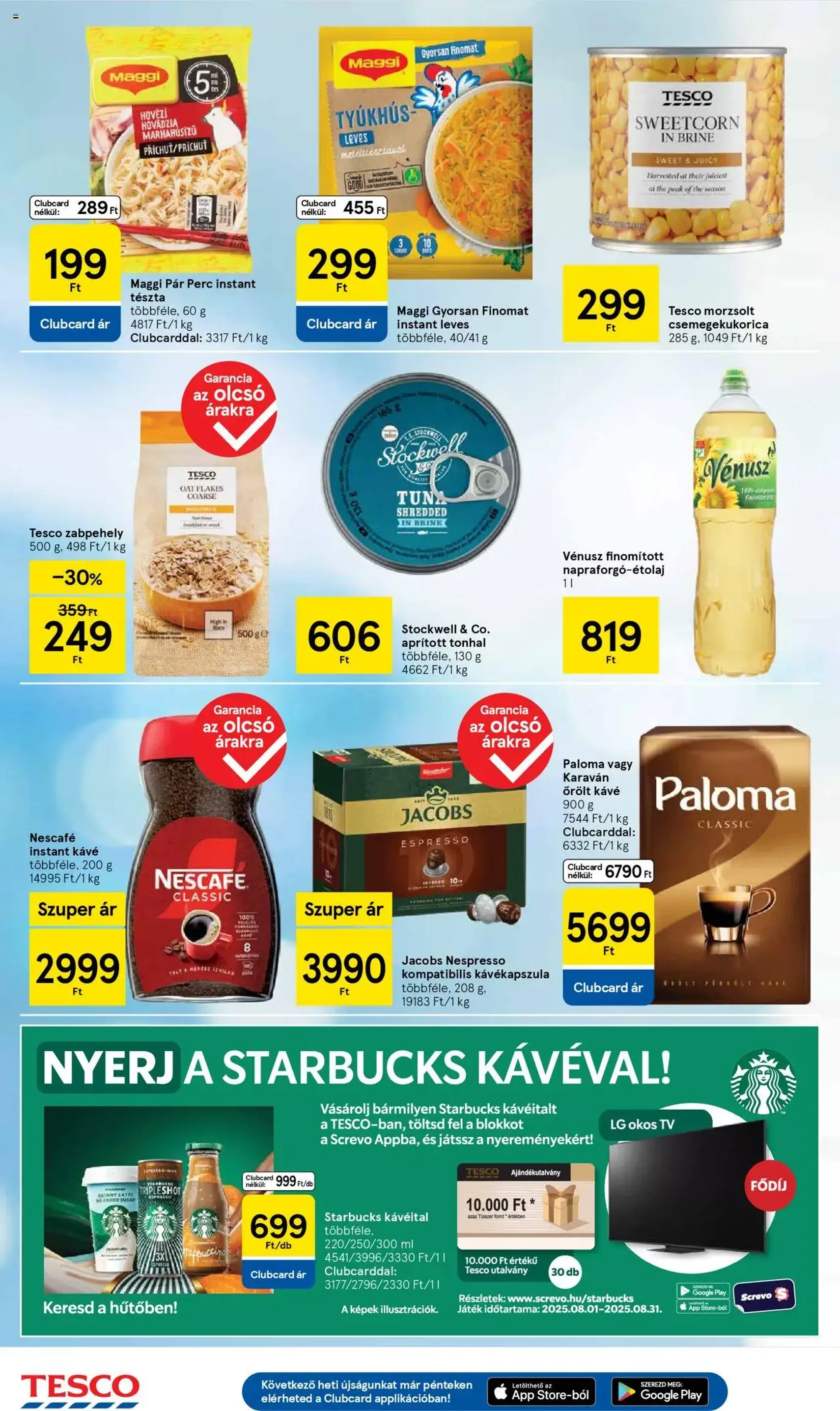Tesco Hipermarket - Akciós újság - 2025.08.21. érvényes szórólap 22 oldal 32 oldalból