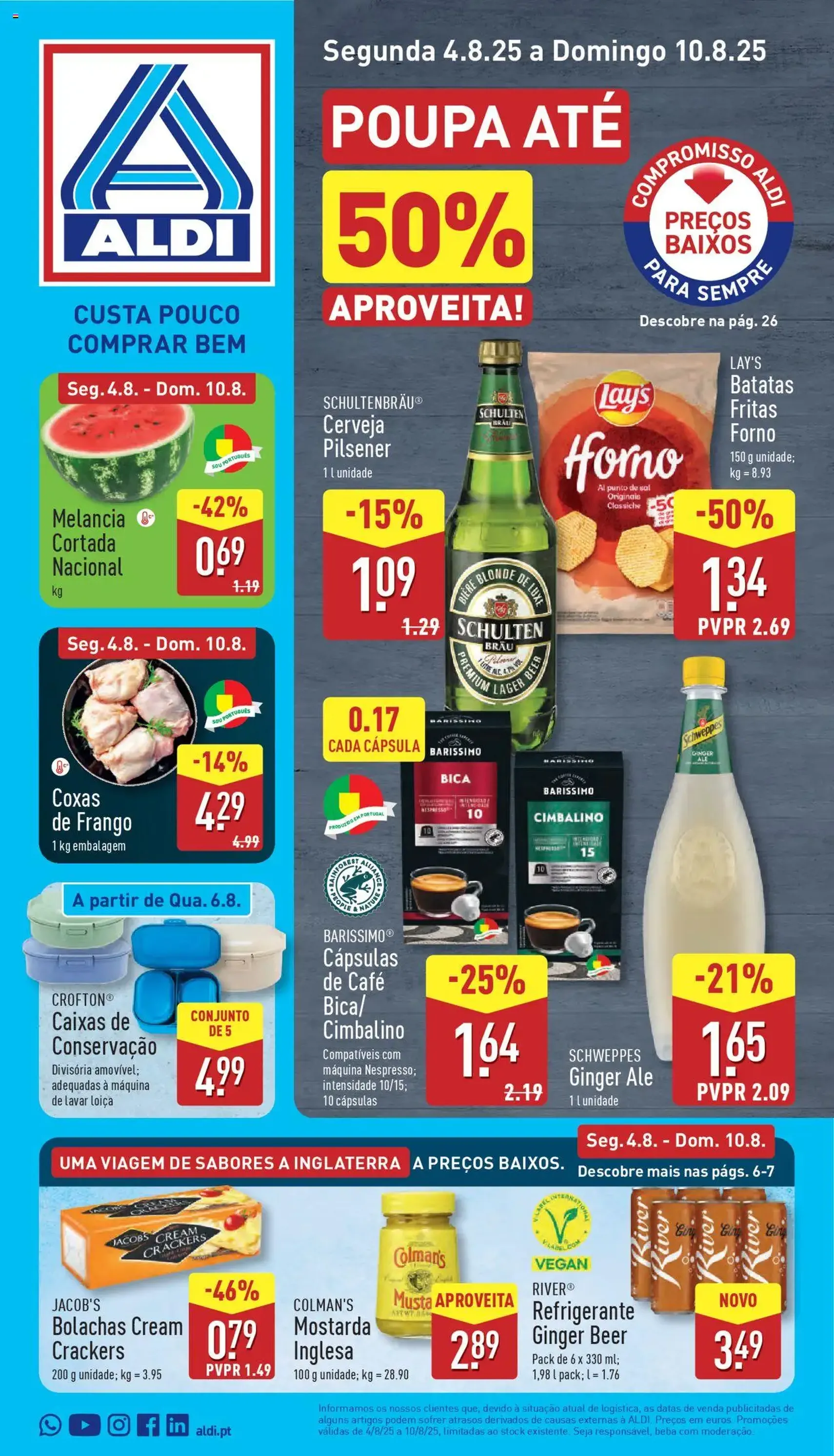 Aldi folheto - folheto válido a partir de 04/08/2025 página 1 de 34