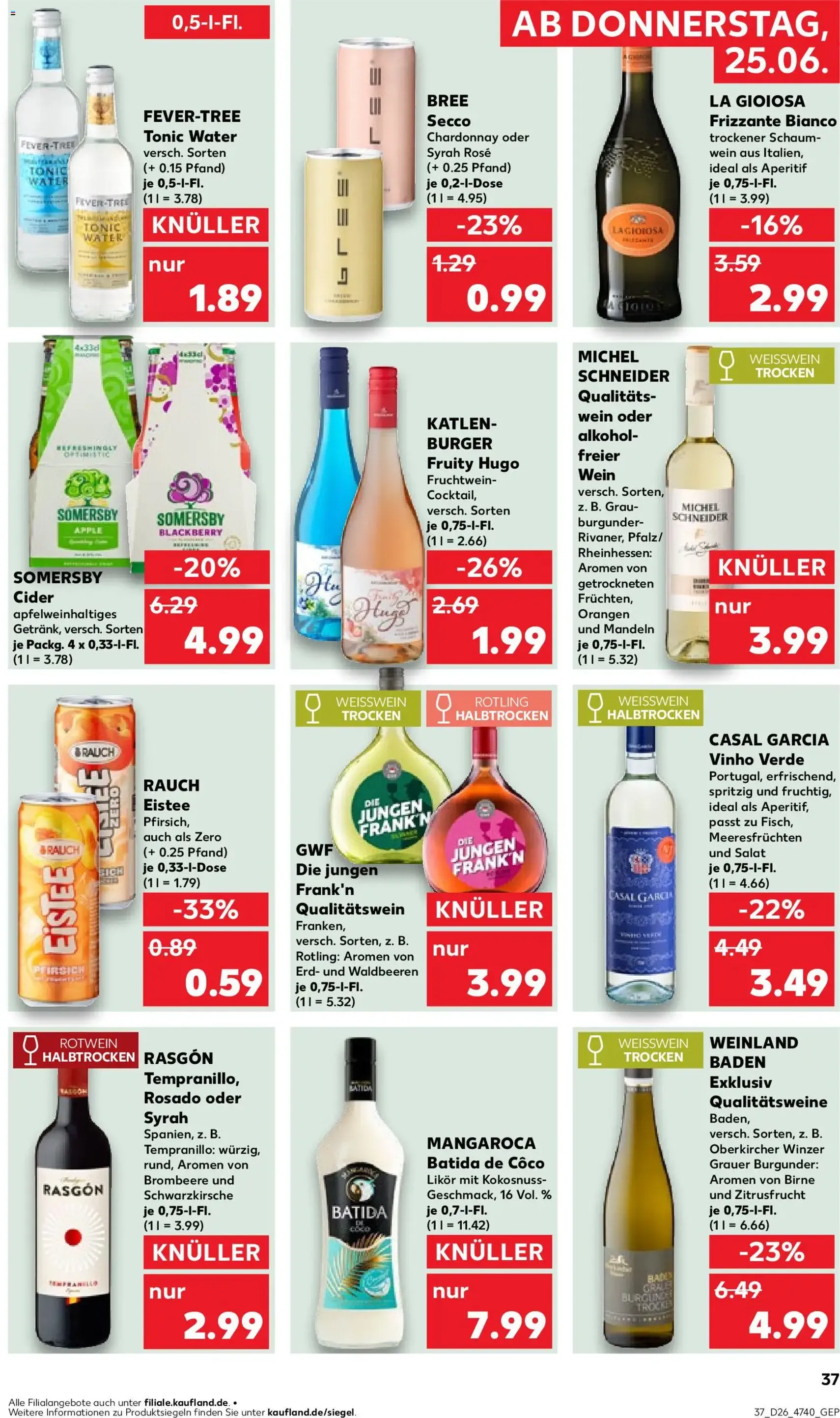 Kaufland DE - DE Folder - geldige folder vanaf 25-06-2026 pagina 37 van 58