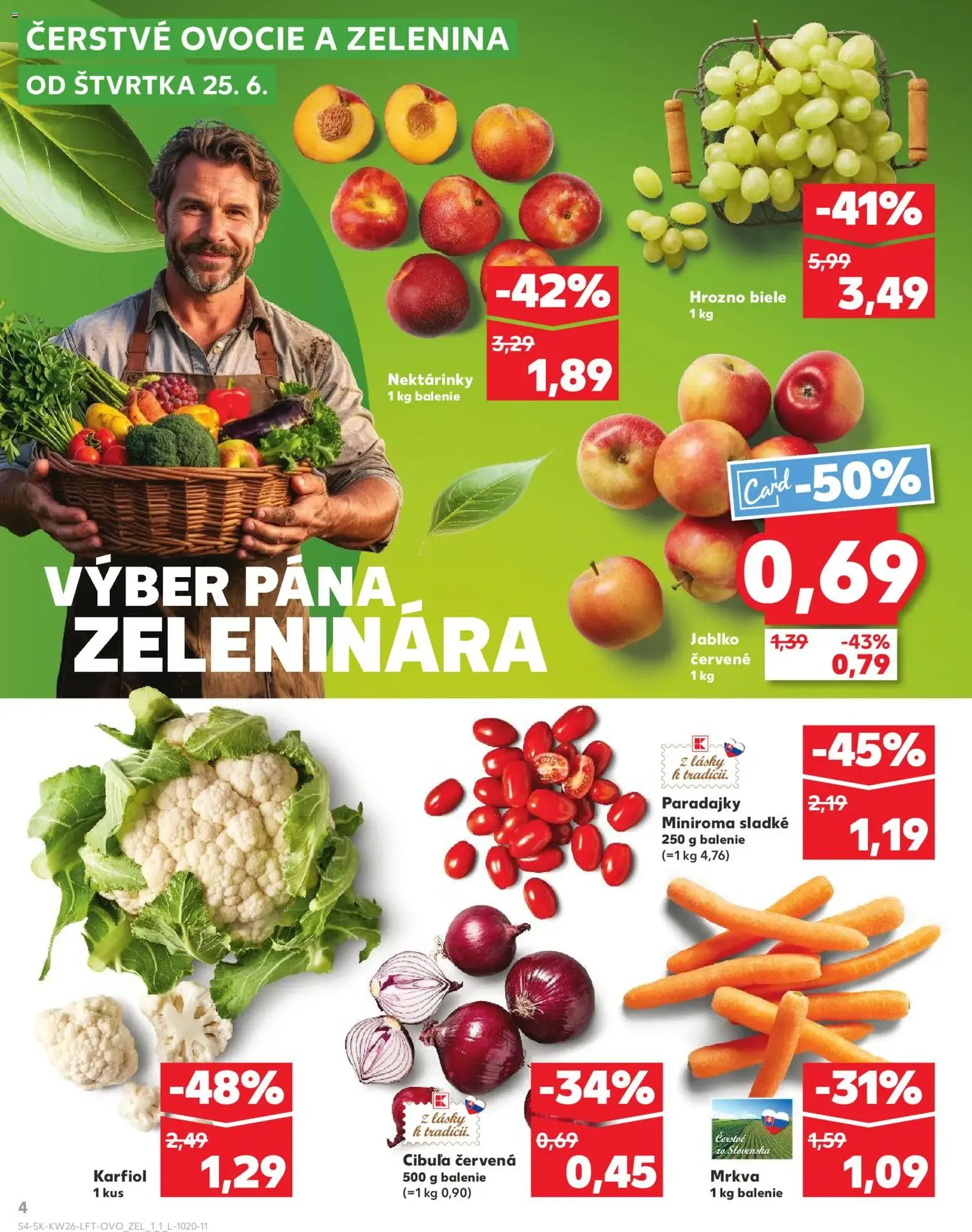 Kaufland SK akciós újság - 2026.06.25. érvényes szórólap 4 oldal 84 oldalból