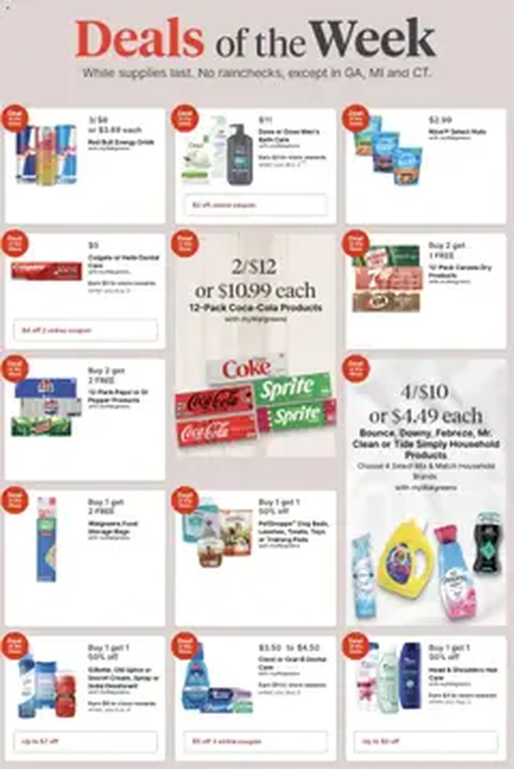 Walgreens Weekly Ad - valid flyer from 11/09/2025, page 1 of 1