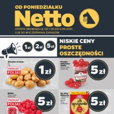 Netto gazetka - Spożywcza - podgląd gazetki ważnej od 01.09.2025