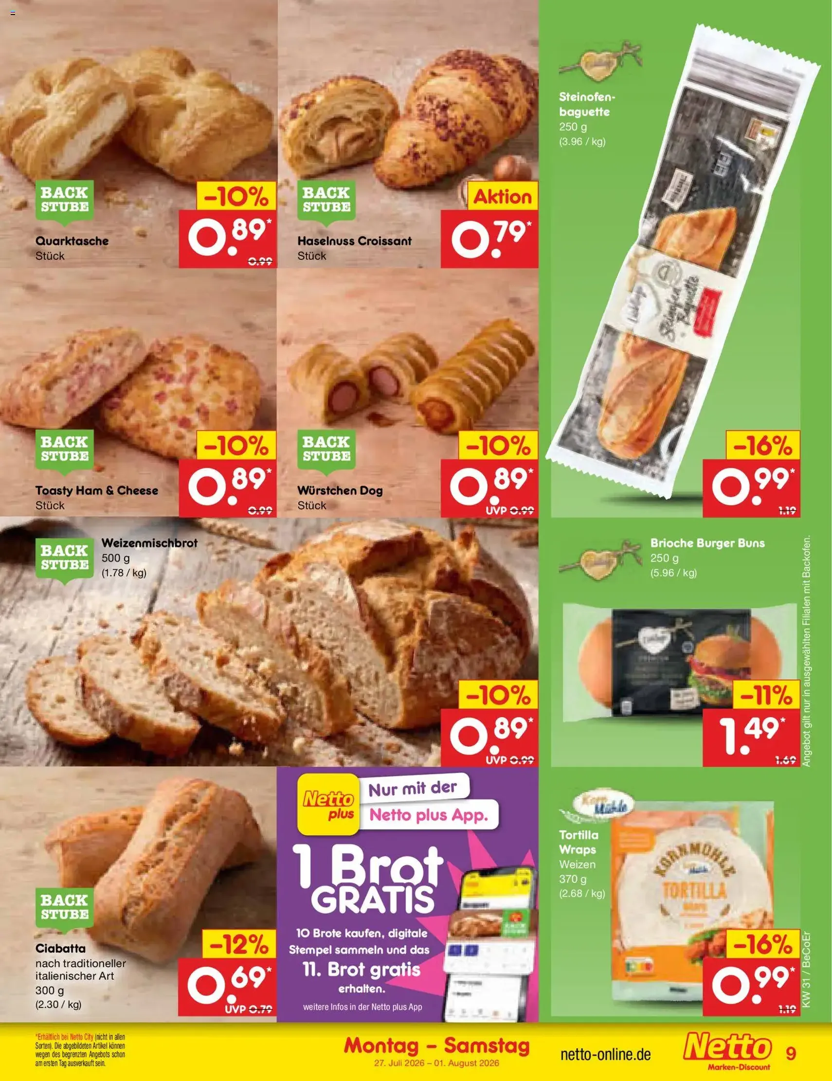 Netto Marken-Discount Prospekt - Gültiger Prospekt ab 27.07.2026, Seite 11 von insgesamt 71
