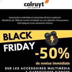Colruyt Black Friday - Prévisualisation du catalogue valable à partir du 28/11/2025