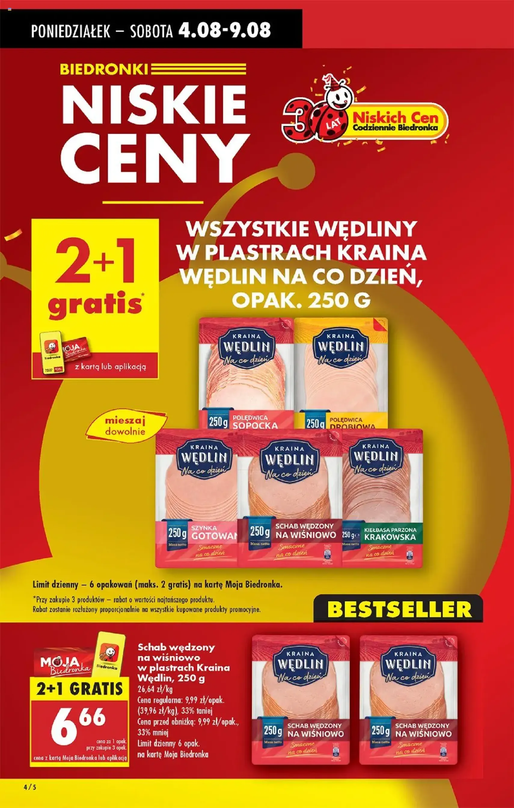 Biedronka gazetka - ważny gazetka od 04.08.2025 strona 4 z 80