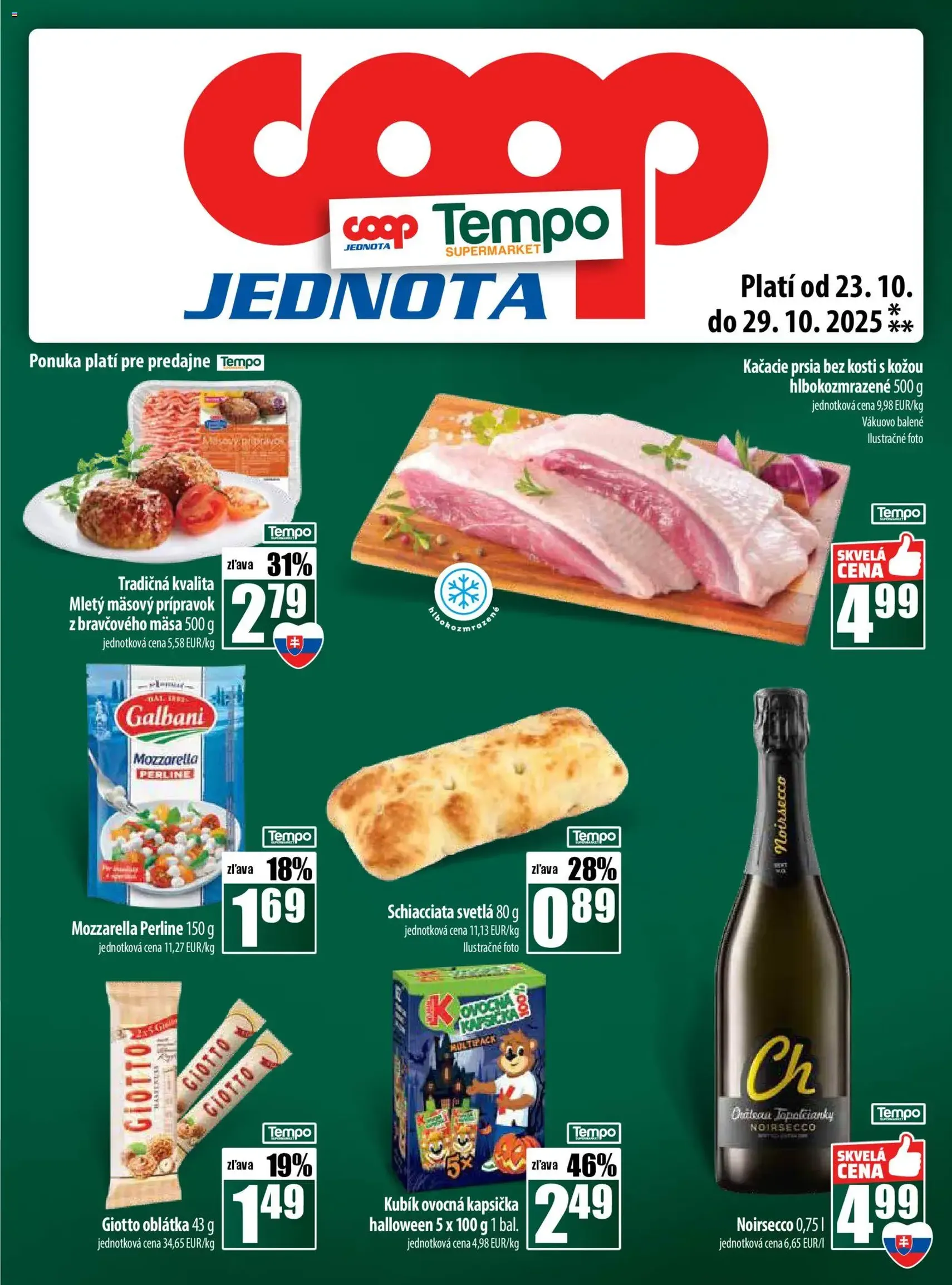 COOP Jednota leták - platný leták od 23.10.2025 strana 25 z 28 COOP Jednota leták - platný leták od 23.10.2025 strana 25 z 28