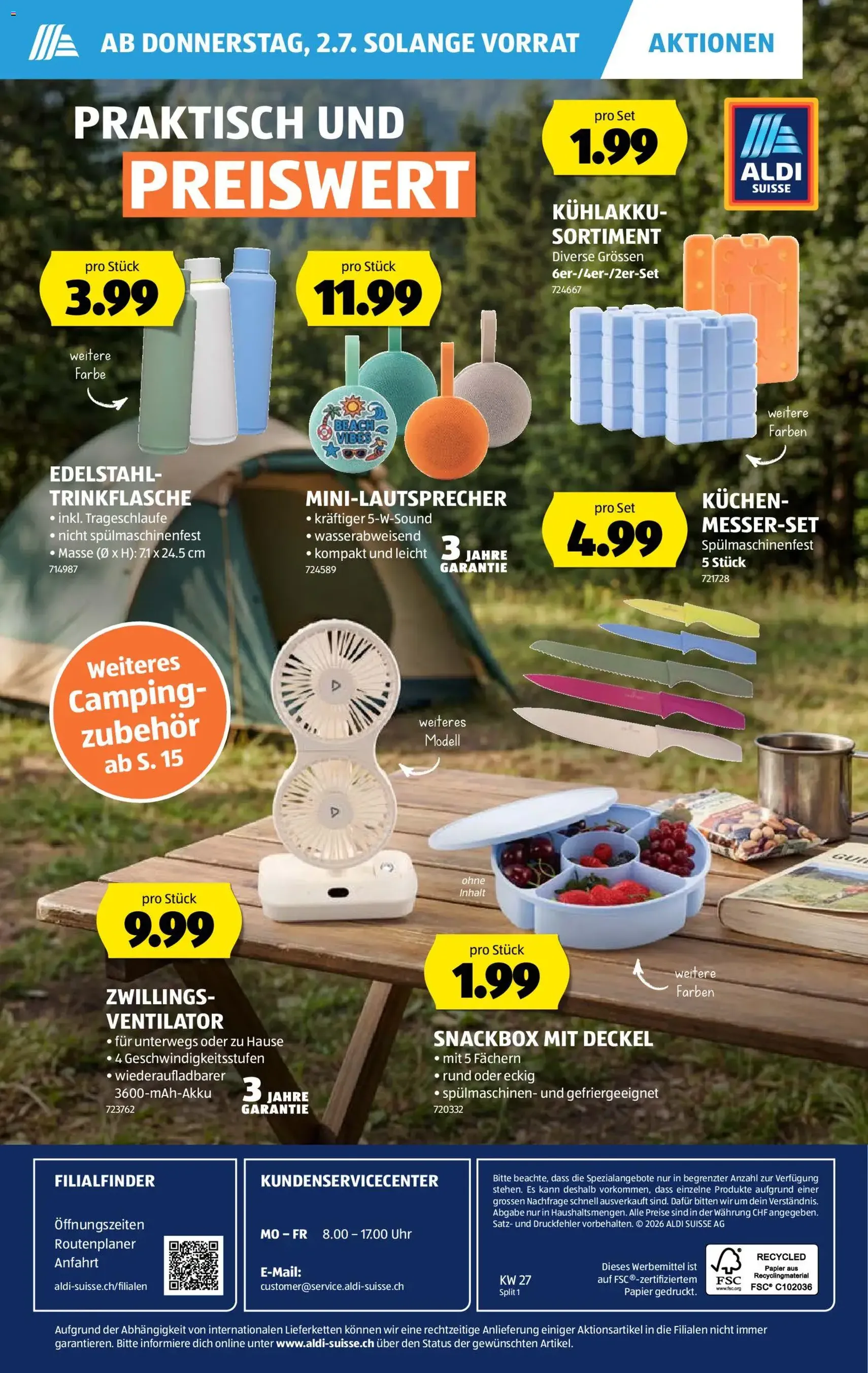 Aldi aktionen - Gültiger Prospekt ab 02.07.2026, Seite 36 von insgesamt 40