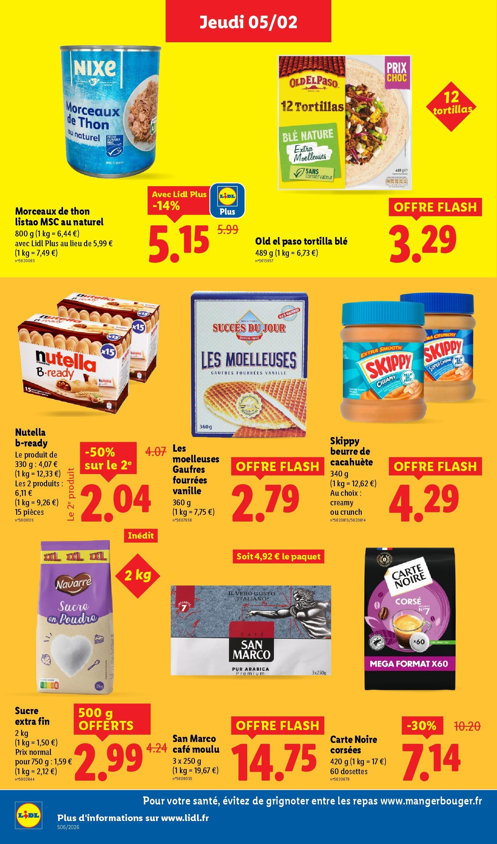 LIDL catalogue semaine 6 - brochure valable à partir du 05/02/2026, page 18 sur 78