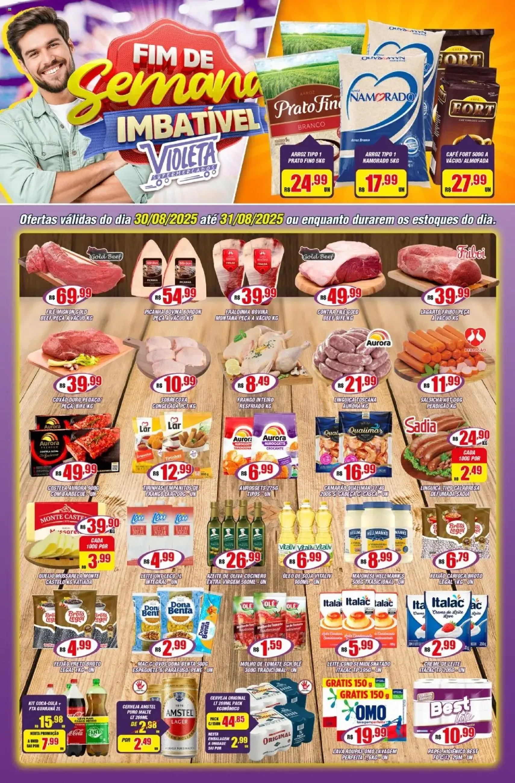 Violeta Supermercados - Ofertas da semana - folheto válido a partir de 30/08/2025 página 1 de 4