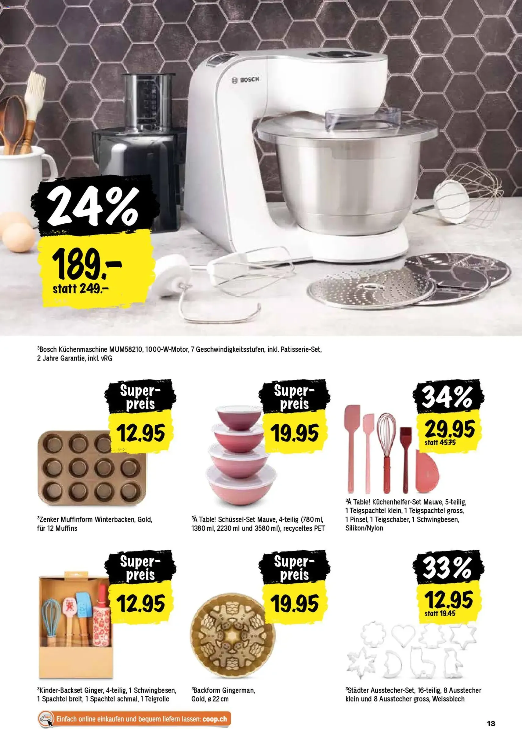Coop Aktionen - Gültiger Prospekt ab 30.10.2025, Seite 13 von insgesamt 24 Coop Aktionen - Gültiger Prospekt ab 30.10.2025, Seite 13 von insgesamt 24