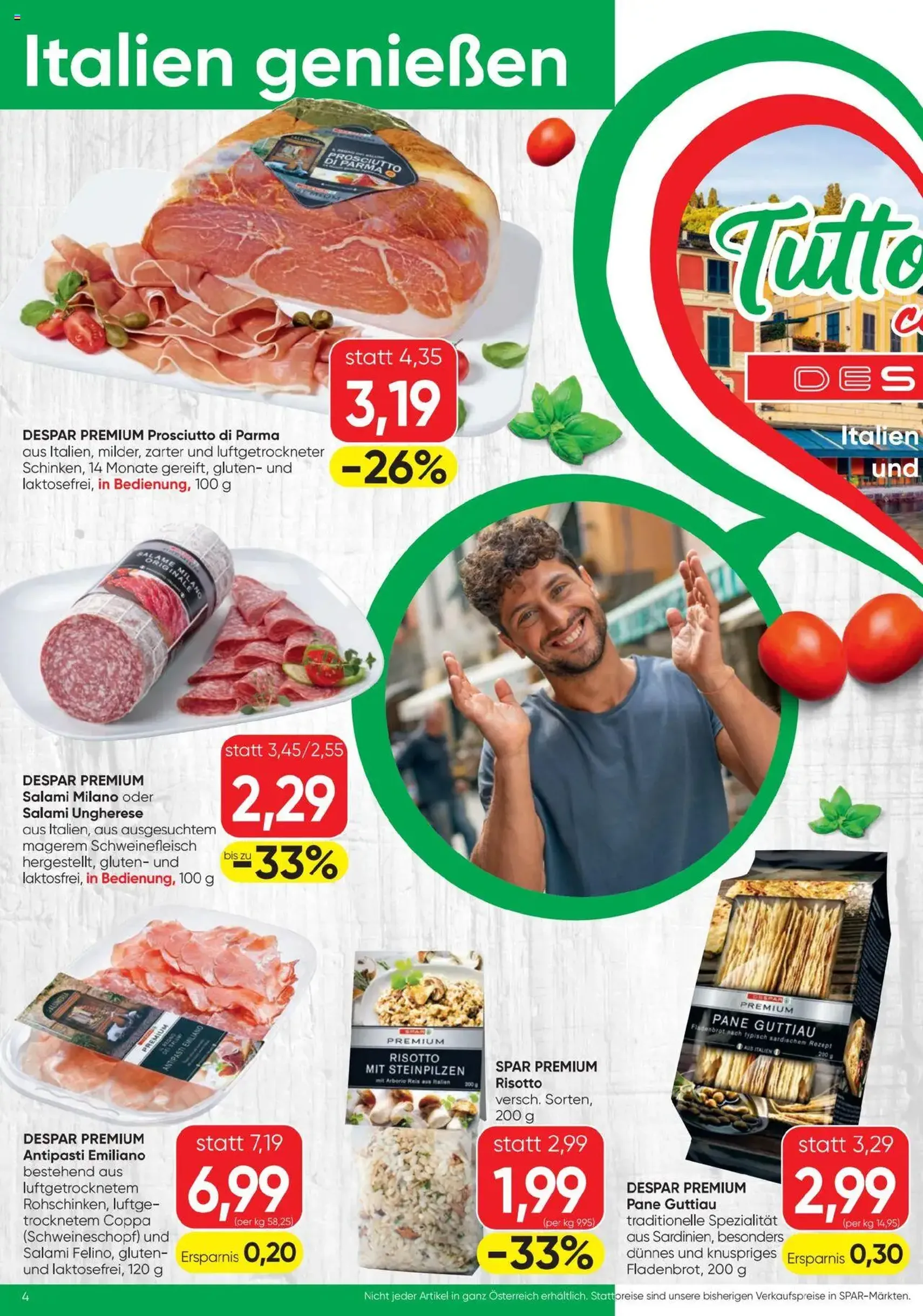 Spar Flugblatt - Gültiger Prospekt ab 25.09.2025, Seite 4 von insgesamt 24
