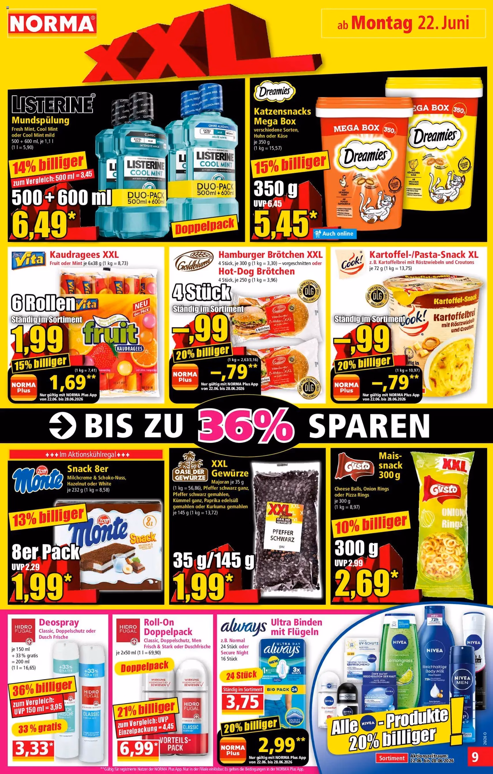 Norma Prospekt - Gültiger Prospekt ab 22.06.2026, Seite 9 von insgesamt 21
