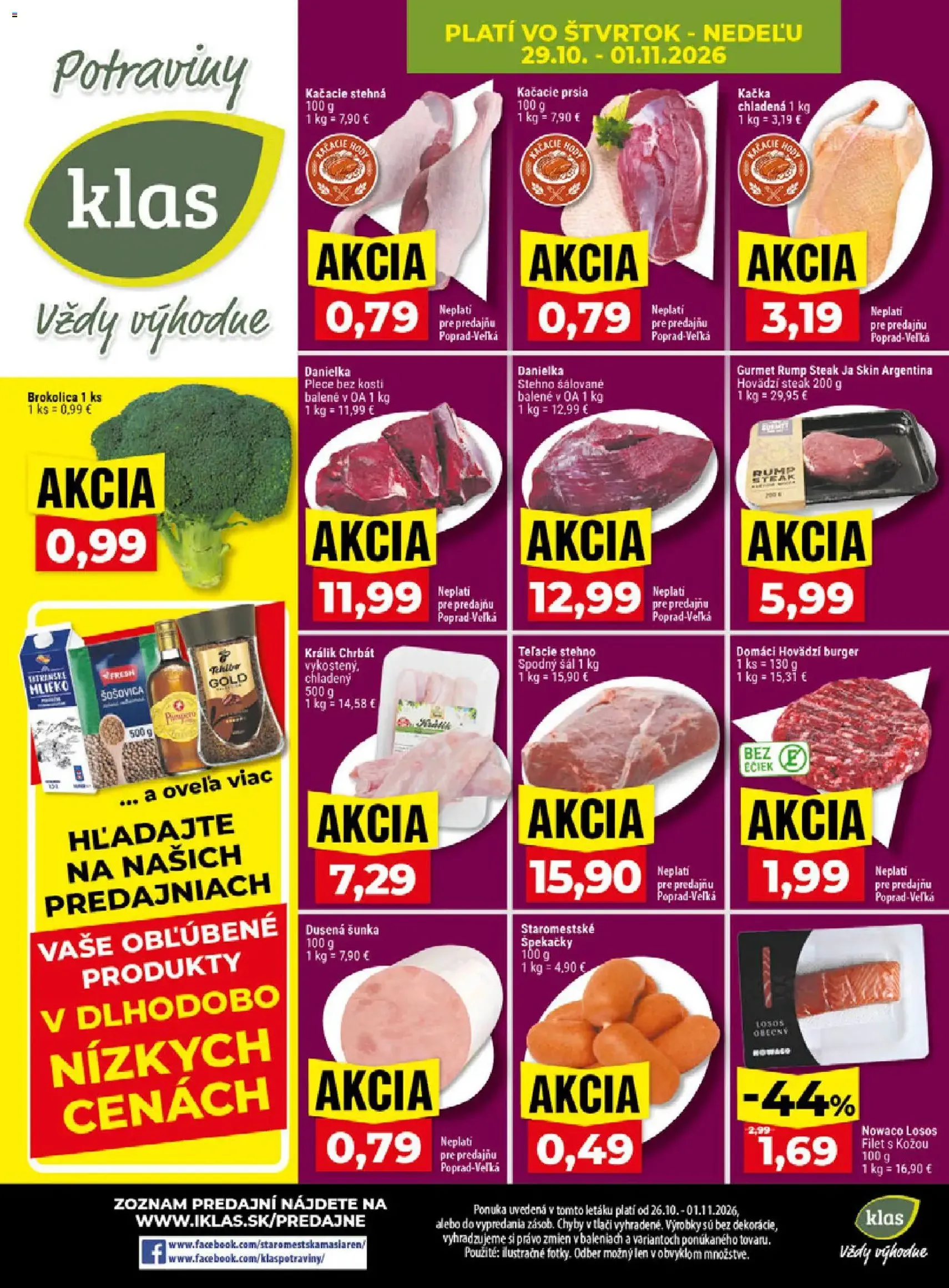 Klas leták - platný leták od 26.10.2026 strana 25 z 25