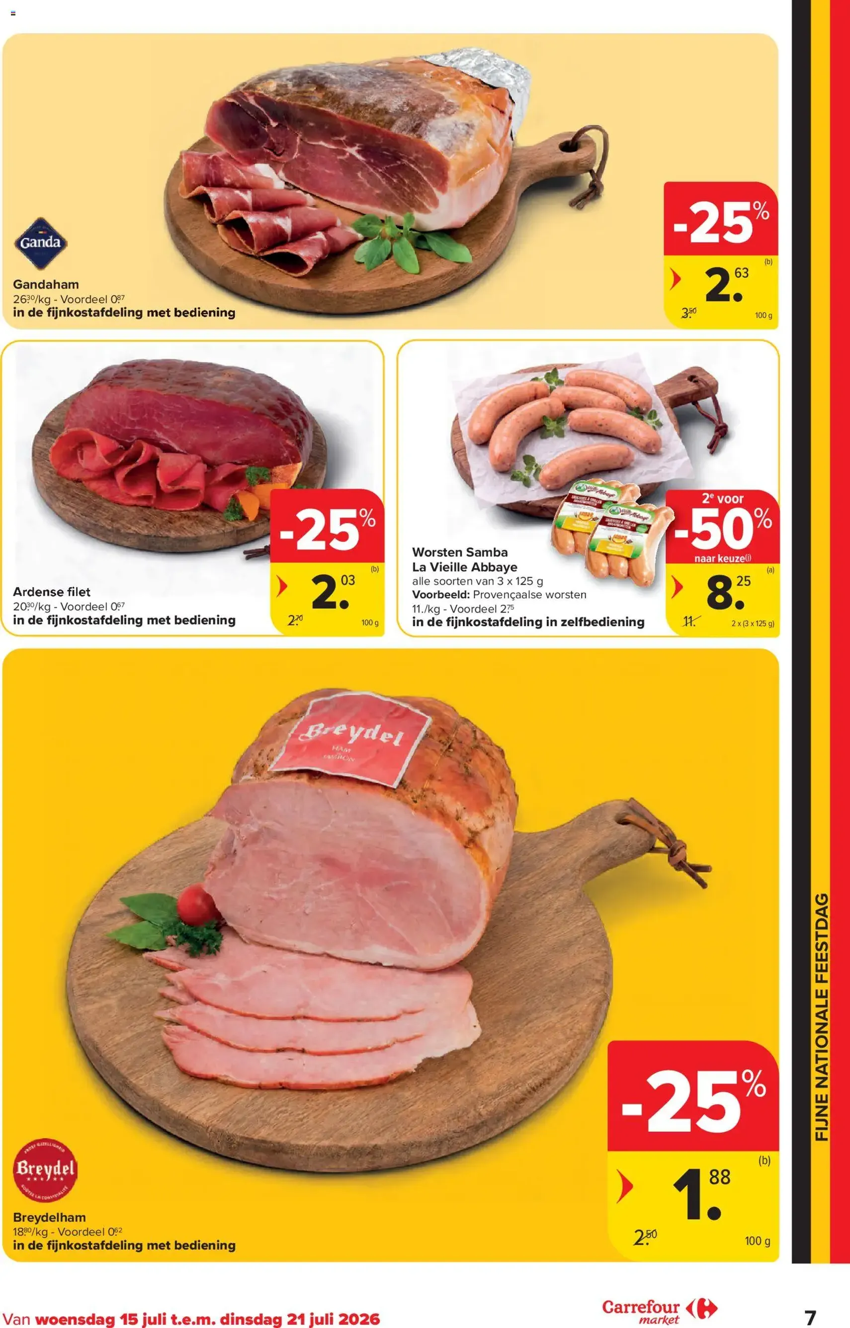 Carrefour market folder week 29 - geldige folder vanaf 15/07/2026 pagina 7 van 20