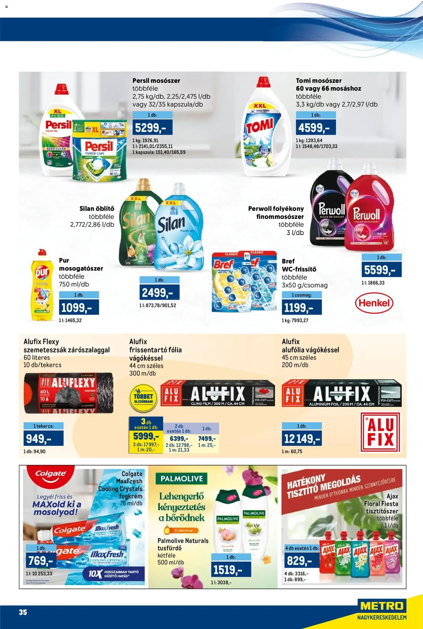 Metro Akciós újság - 2025.12.01. érvényes szórólap 35 oldal 40 oldalból