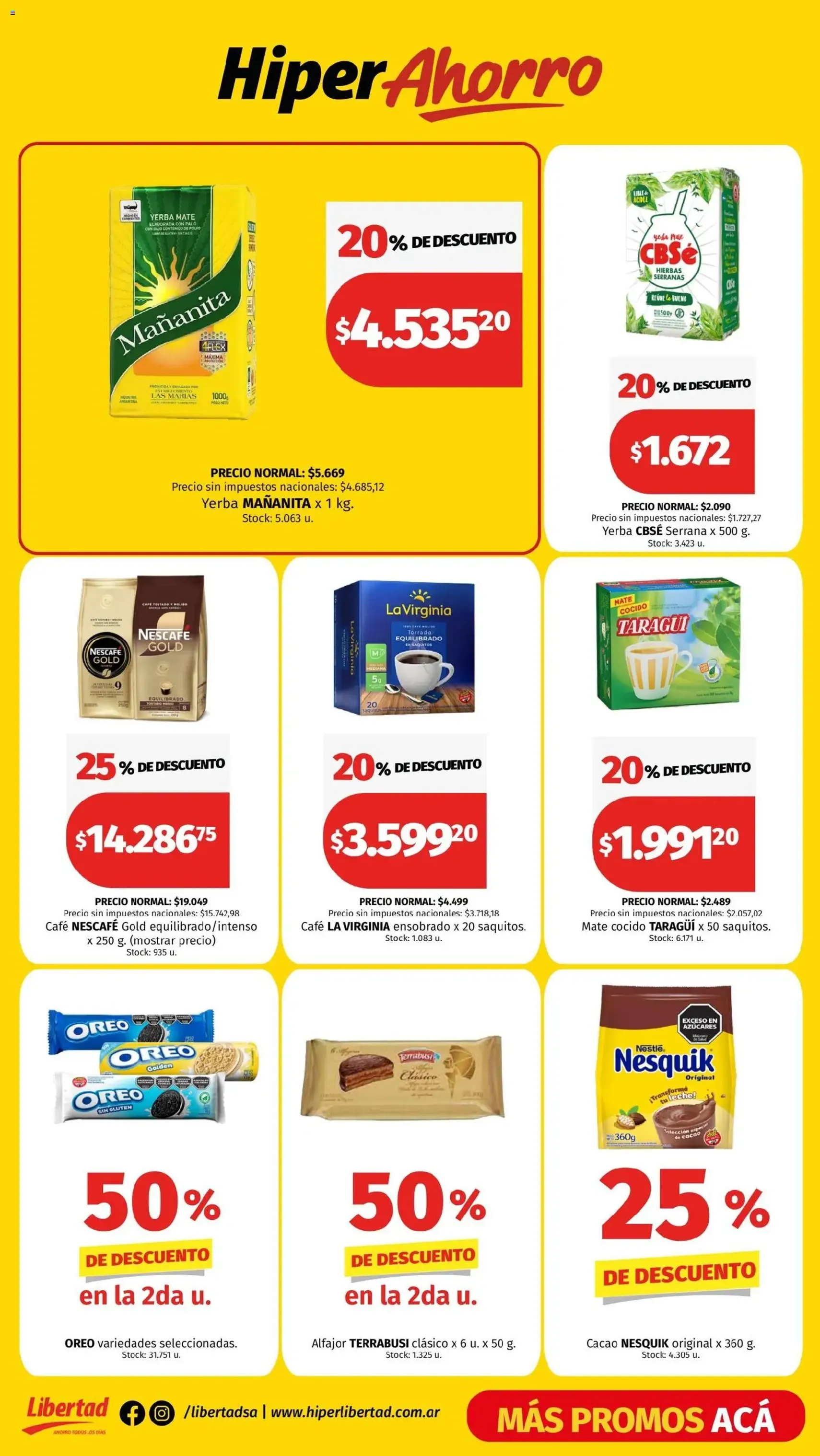 Hipermercado Libertad catálogo - folleto válido desde 09/10/2025 página 4 de 13 Hipermercado Libertad catálogo - folleto válido desde 09/10/2025 página 4 de 13
