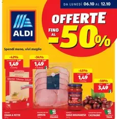Volantino Aldi - anteprima volantino valido dal 06/10/2025