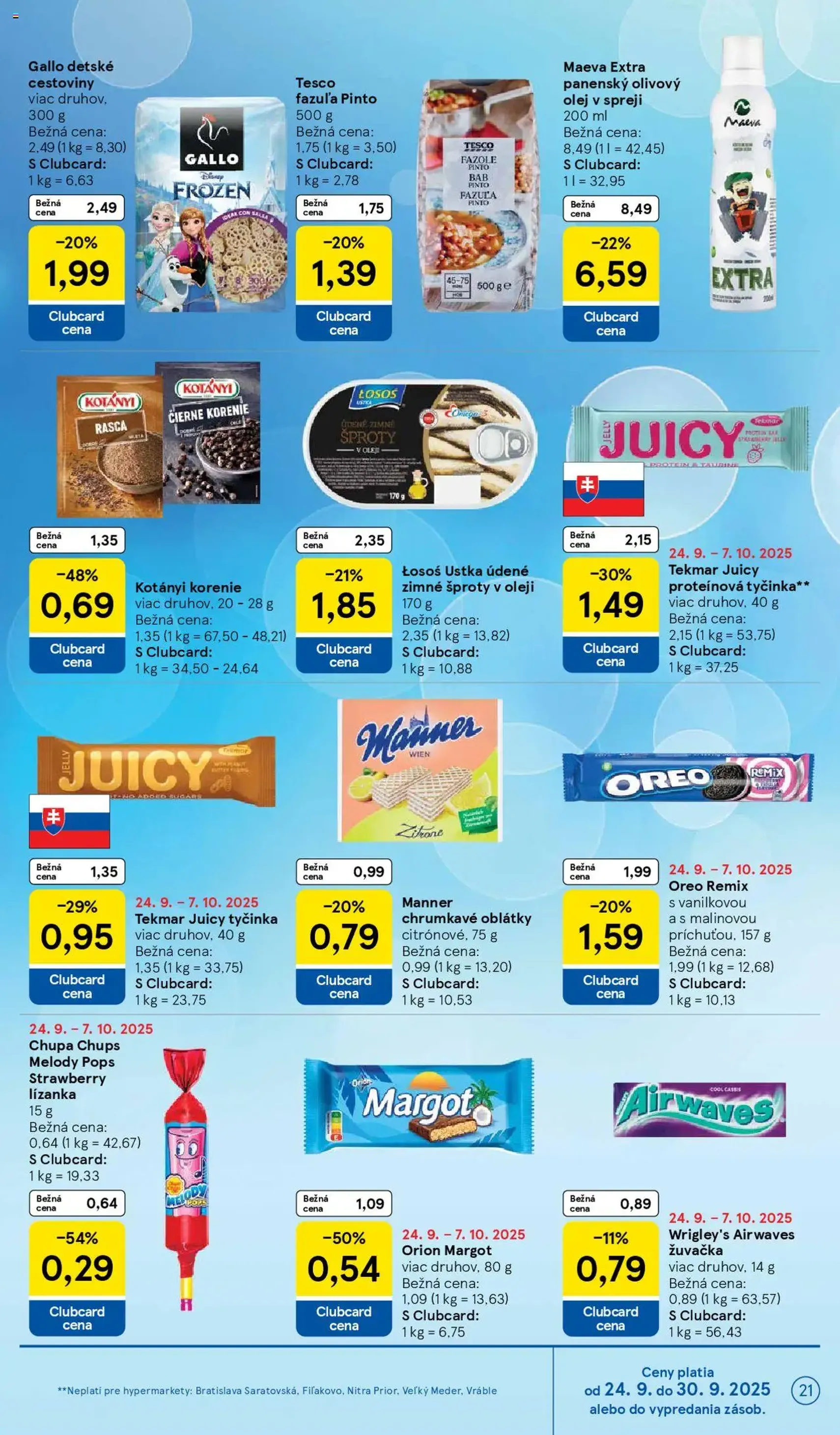 Tesco Hypermarket - leták - platný leták od 24.09.2025 strana 21 z 35