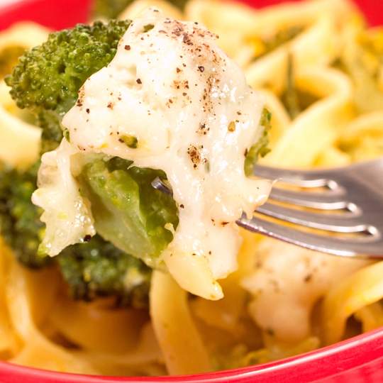 Anteprima ricetta Tagliatelle con broccoli