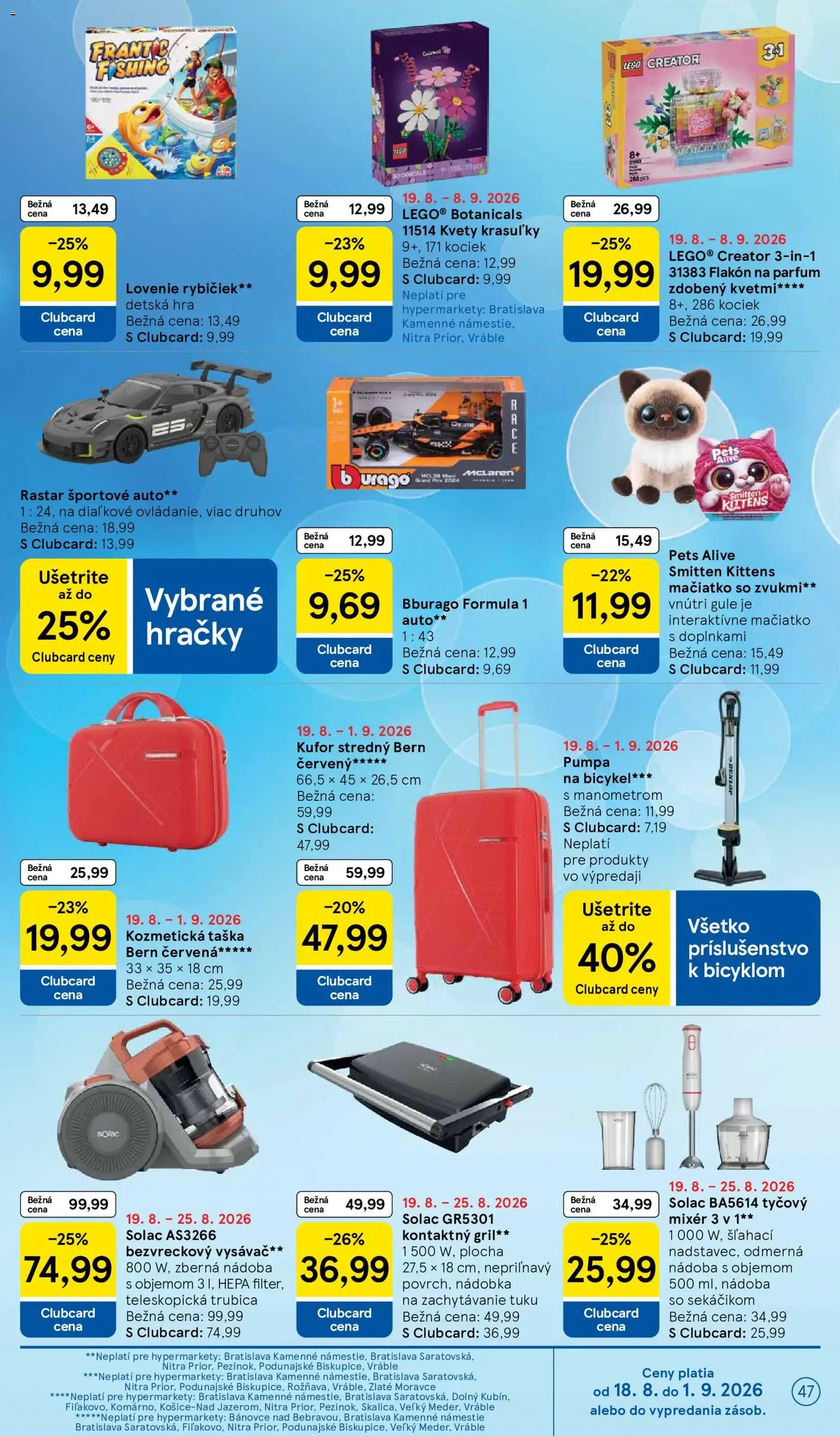 Tesco Hypermarket - leták - platný leták od 19.08.2026 strana 47 z 50