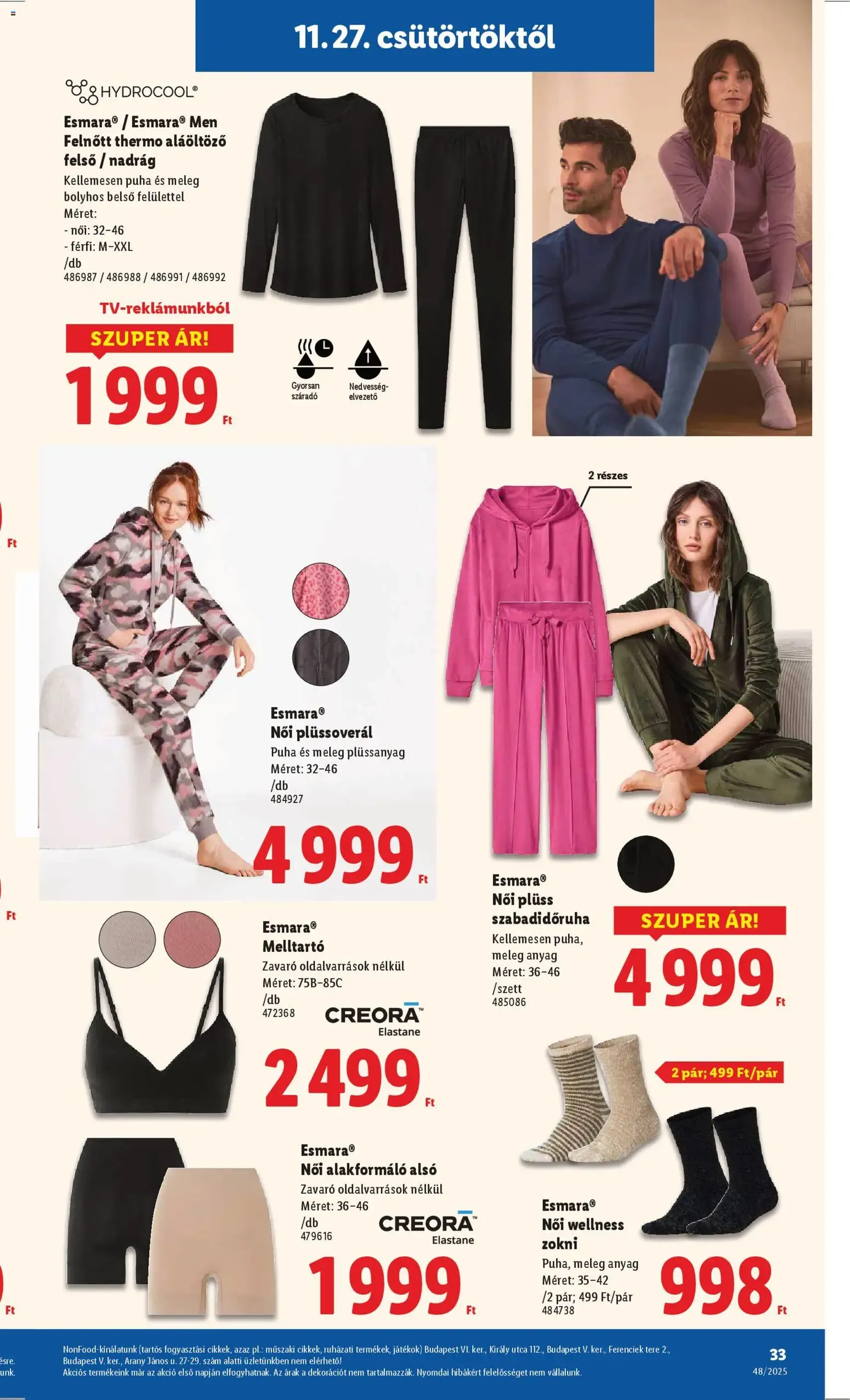 Lidl Akciós újság - 2025.11.27. érvényes szórólap 33 oldal 68 oldalból